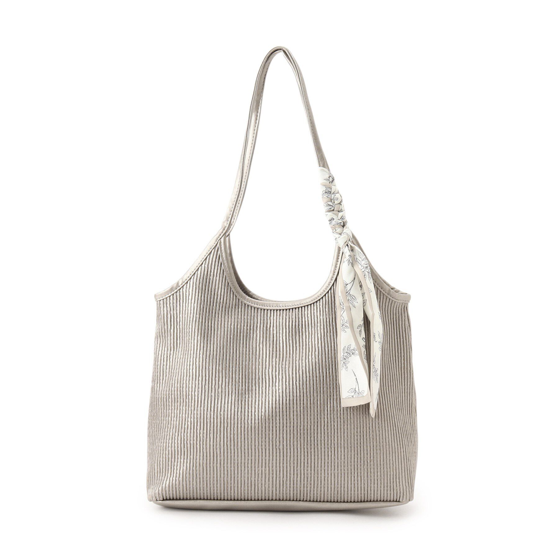 grove「プリーツスカーフトート」|トートバッグ|