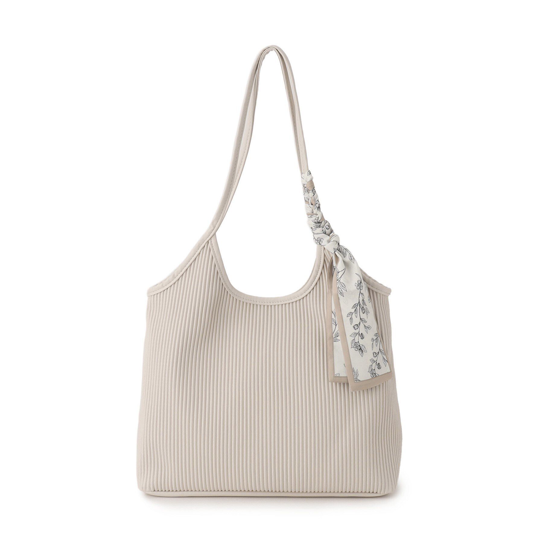 grove「プリーツスカーフトート」|トートバッグ|