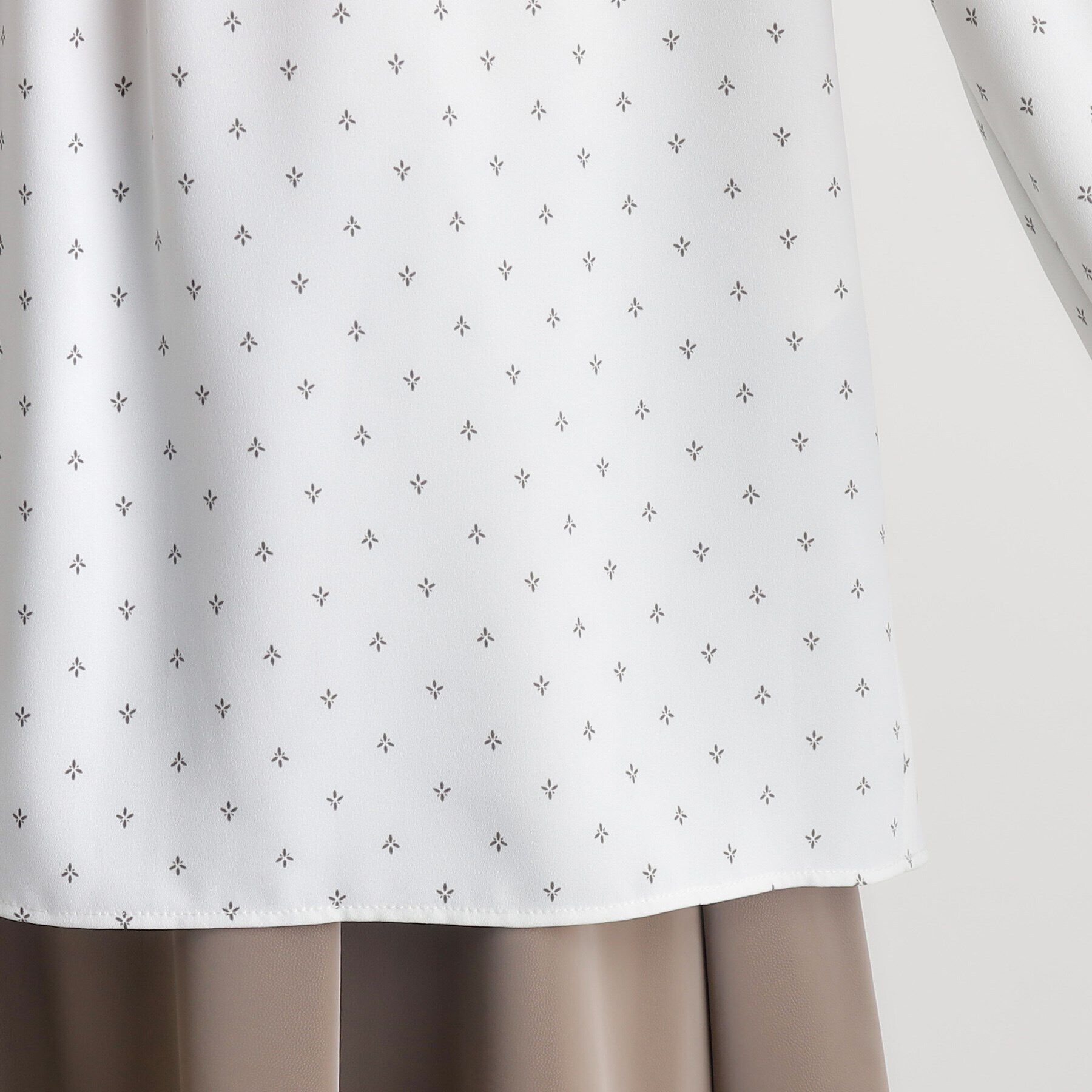 grove「プリントタックブラウス」|シャツ・ブラウス|