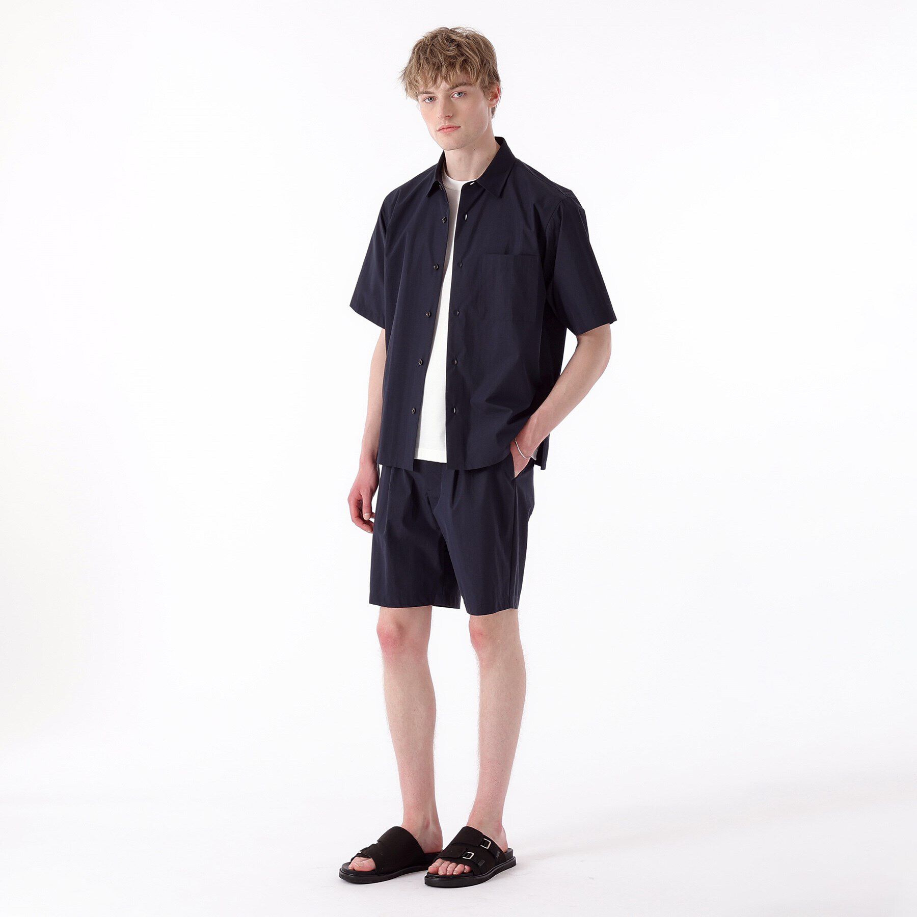 TAKEO KIKUCHI「【THE FLAGSHIP】ウェザークロス シャツ」|シャツ・ブラウス|