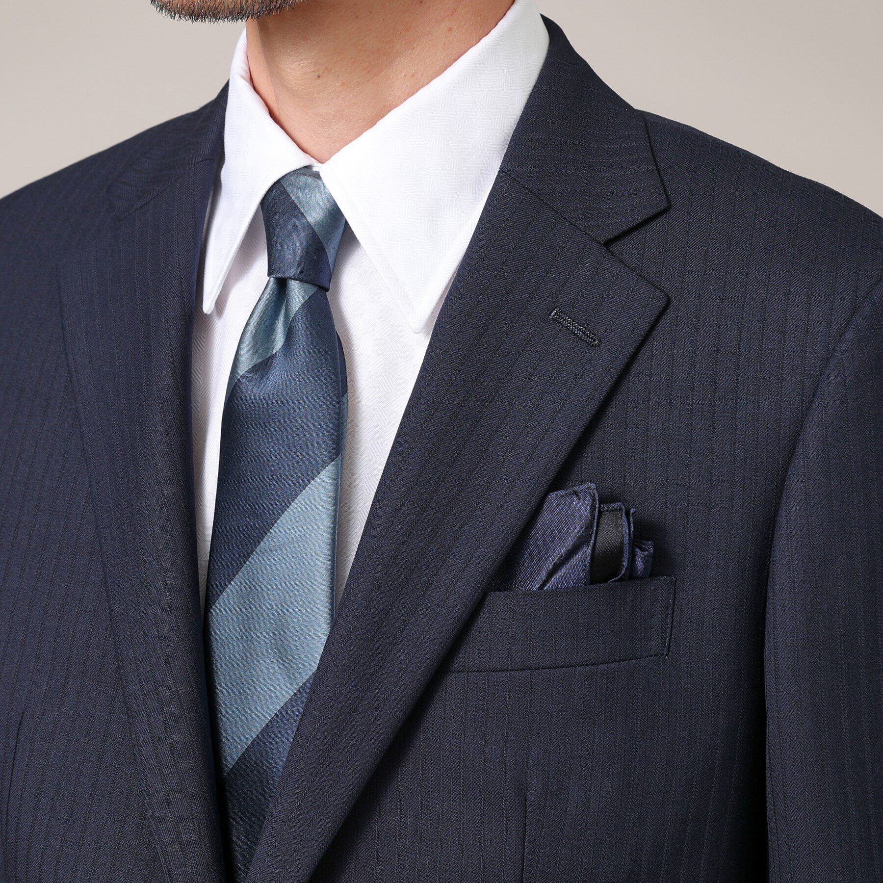 TAKEO KIKUCHI「シャドーオルタネート　ストライプ スーツ」|スーツ|