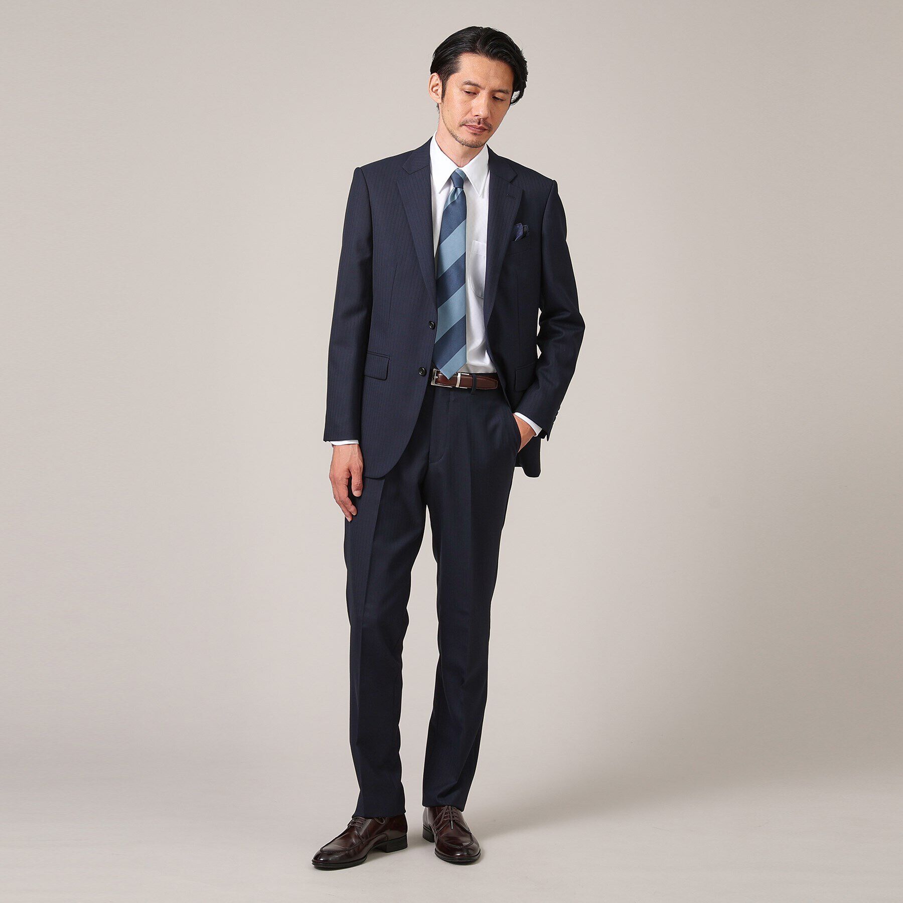 TAKEO KIKUCHI「シャドーオルタネート　ストライプ スーツ」|スーツ|