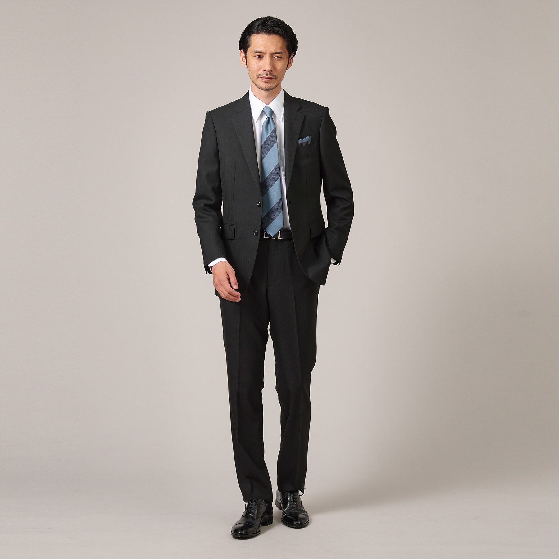 TAKEO KIKUCHI「シャドーオルタネート　ストライプ スーツ」|スーツ|