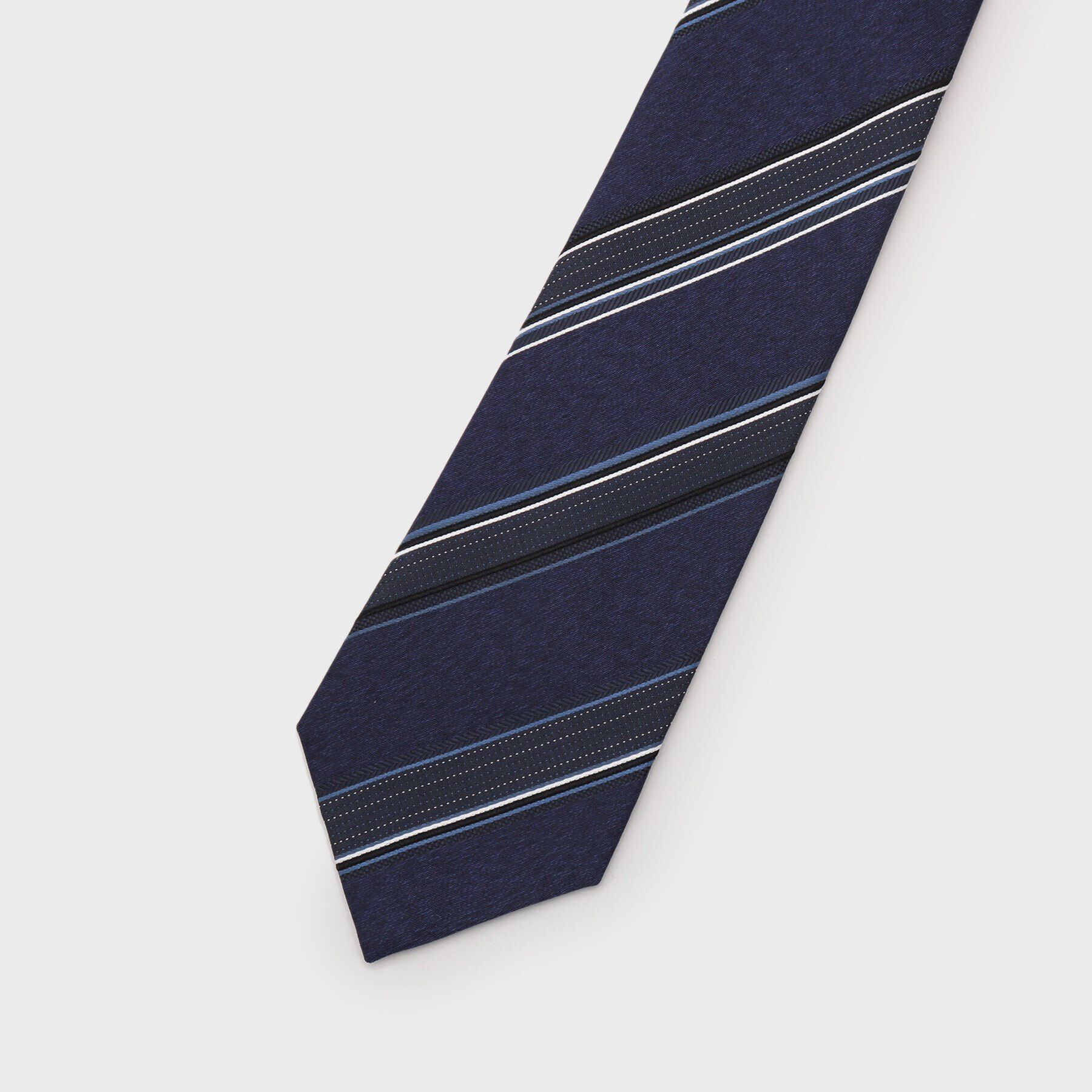 TAKEO KIKUCHI「【THE FLAGSHIP】刺子ストライプ　ネクタイ」|ネクタイ・蝶ネクタイ|