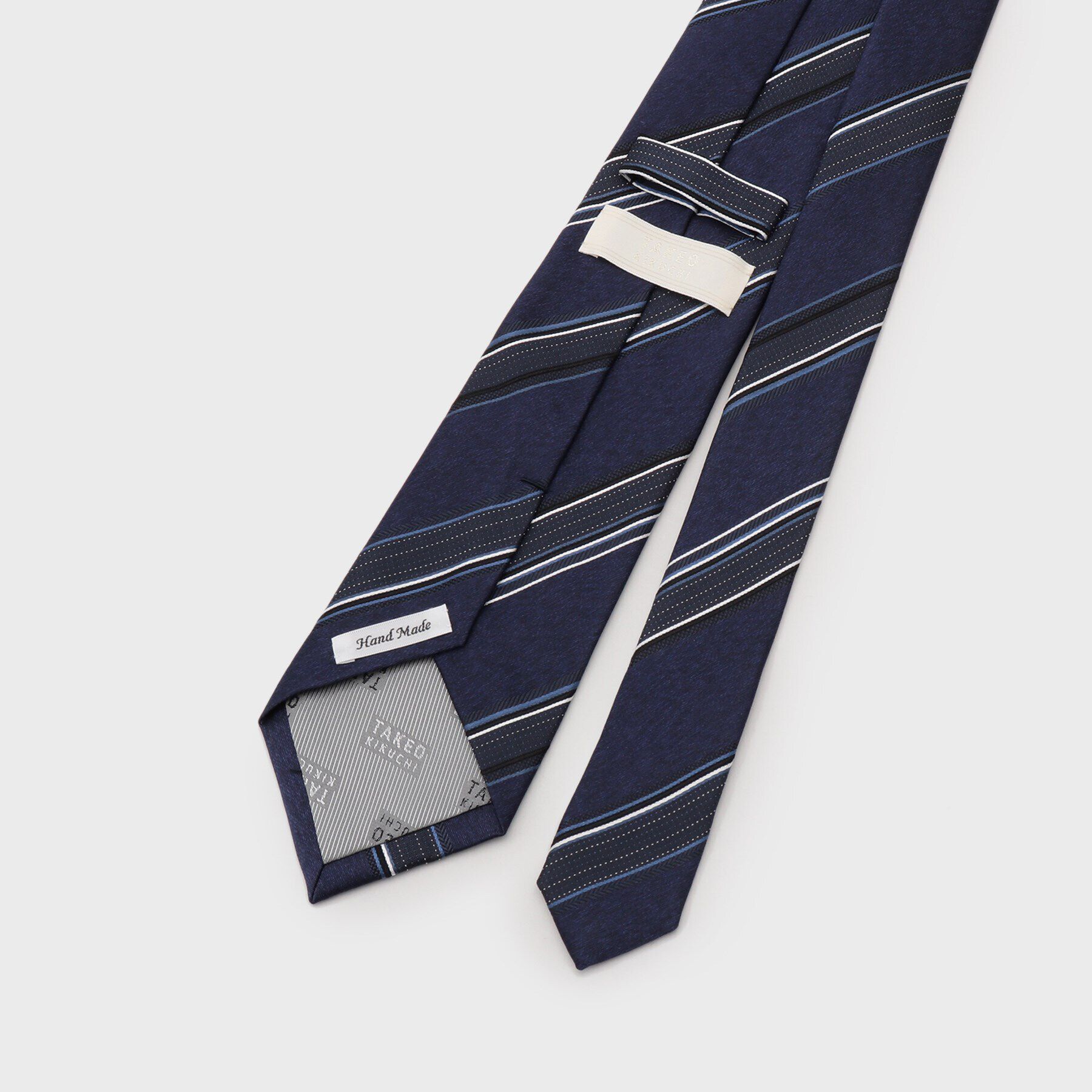TAKEO KIKUCHI「【THE FLAGSHIP】刺子ストライプ　ネクタイ」|ネクタイ・蝶ネクタイ|
