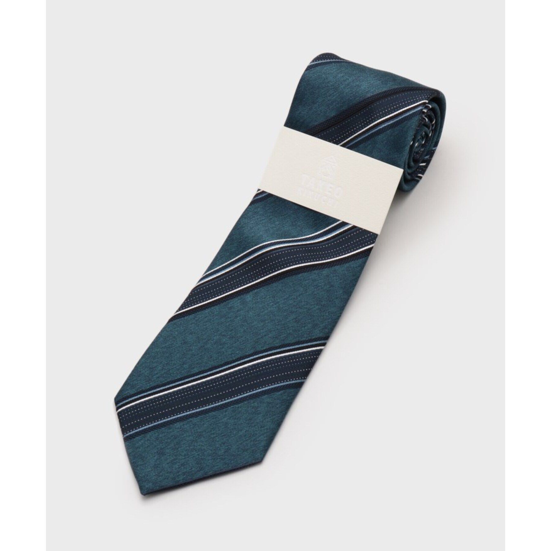 TAKEO KIKUCHI「【THE FLAGSHIP】刺子ストライプ　ネクタイ」|ネクタイ・蝶ネクタイ|