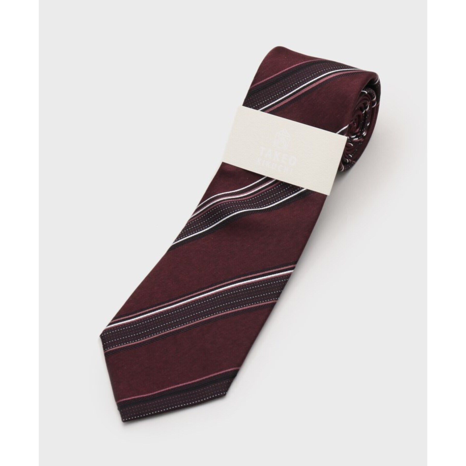 TAKEO KIKUCHI「【THE FLAGSHIP】刺子ストライプ　ネクタイ」|ネクタイ・蝶ネクタイ|