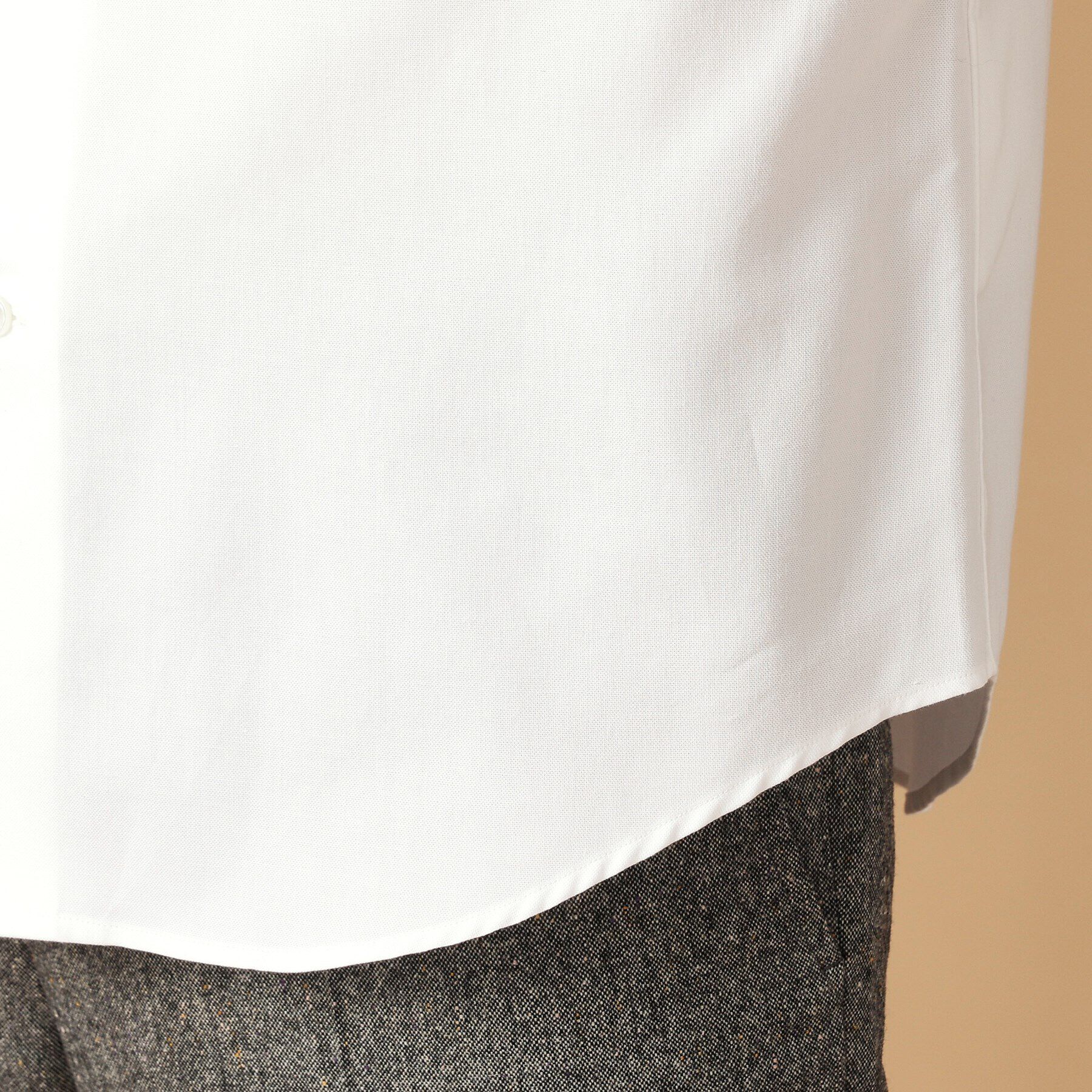 40CARATS&525「コットンレーヨン タブカラードレスシャツ」|シャツ・ブラウス|