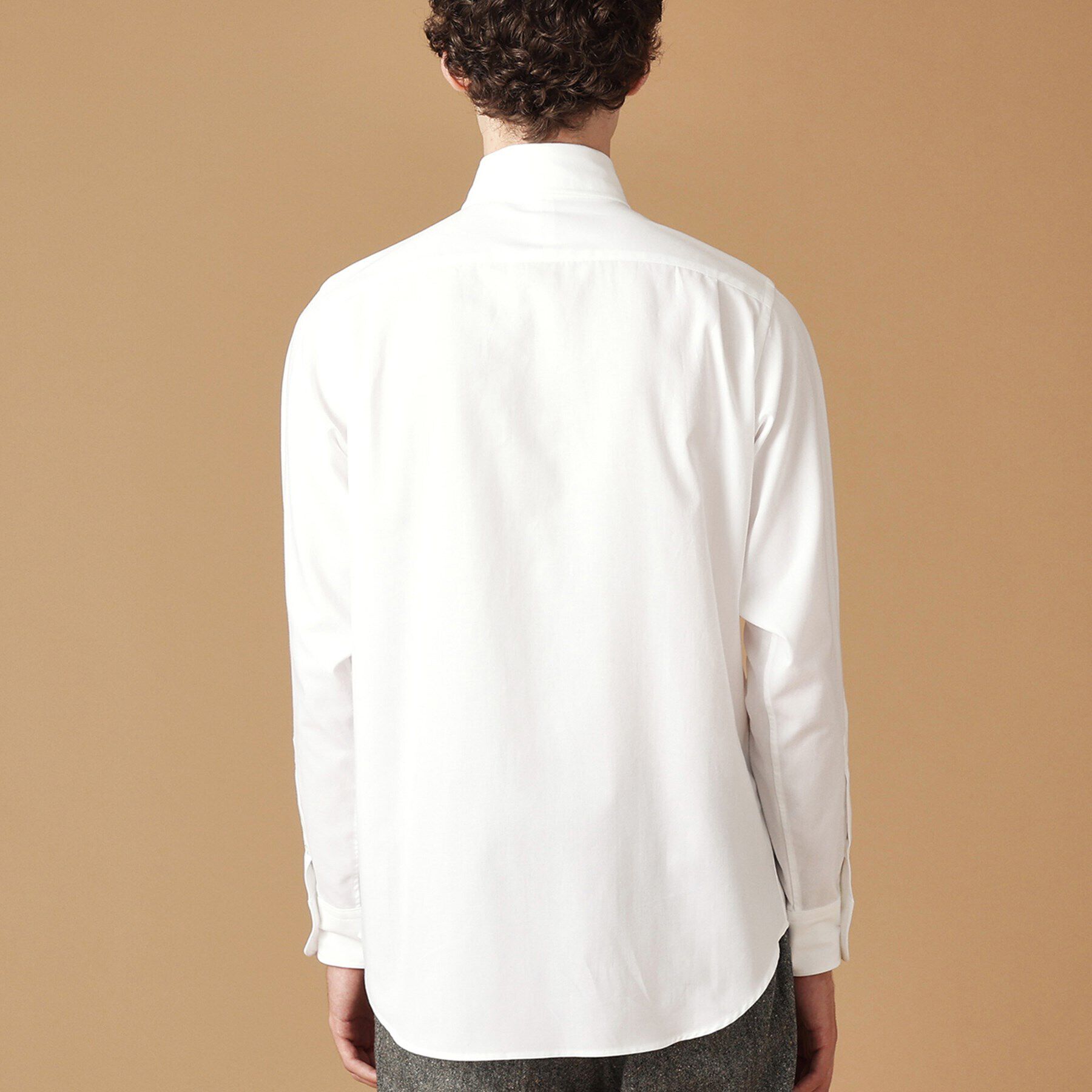 40CARATS&525「コットンレーヨン タブカラードレスシャツ」|シャツ・ブラウス|