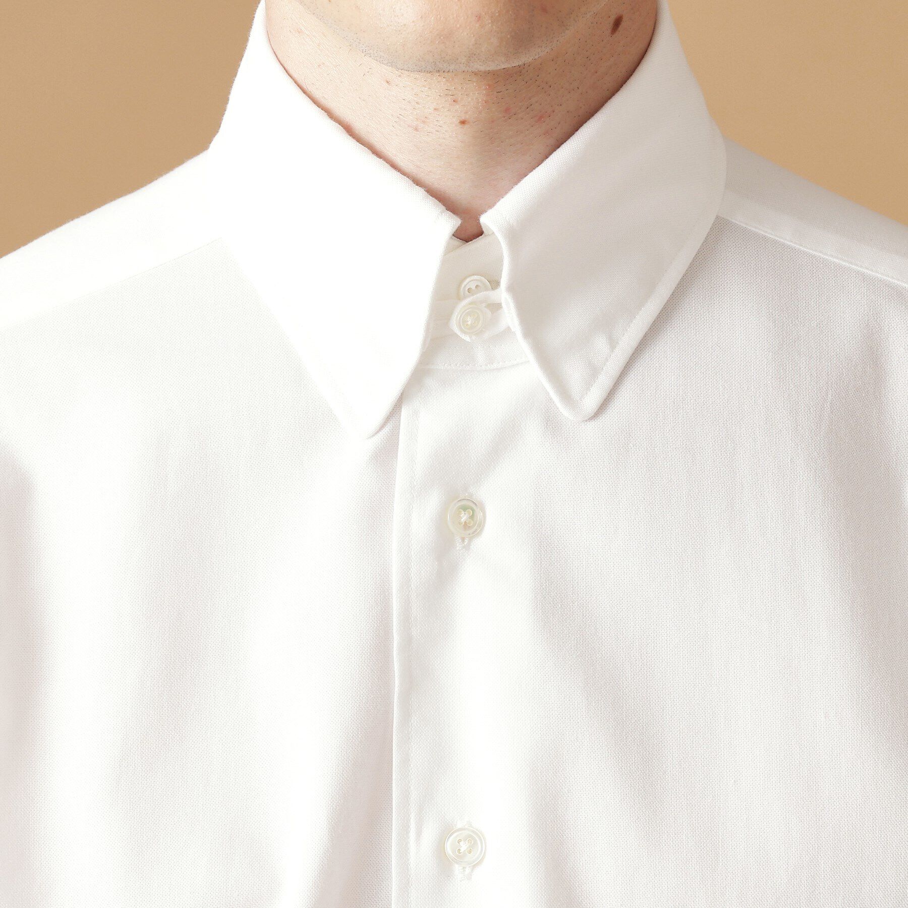 40CARATS&525「コットンレーヨン タブカラードレスシャツ」|シャツ・ブラウス|