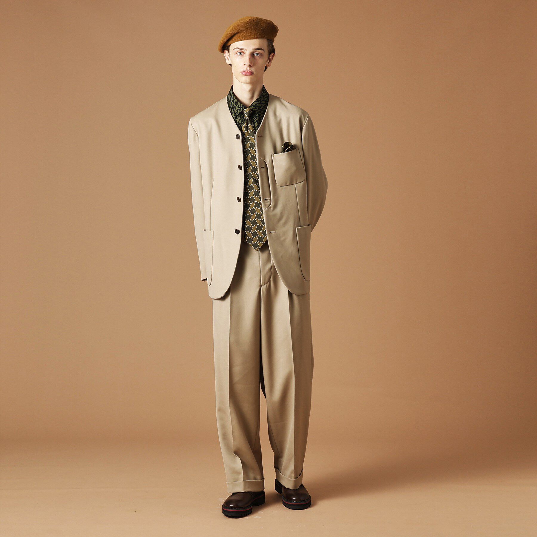 40CARATS&525「ギャバジンワイドパンツ」|その他|