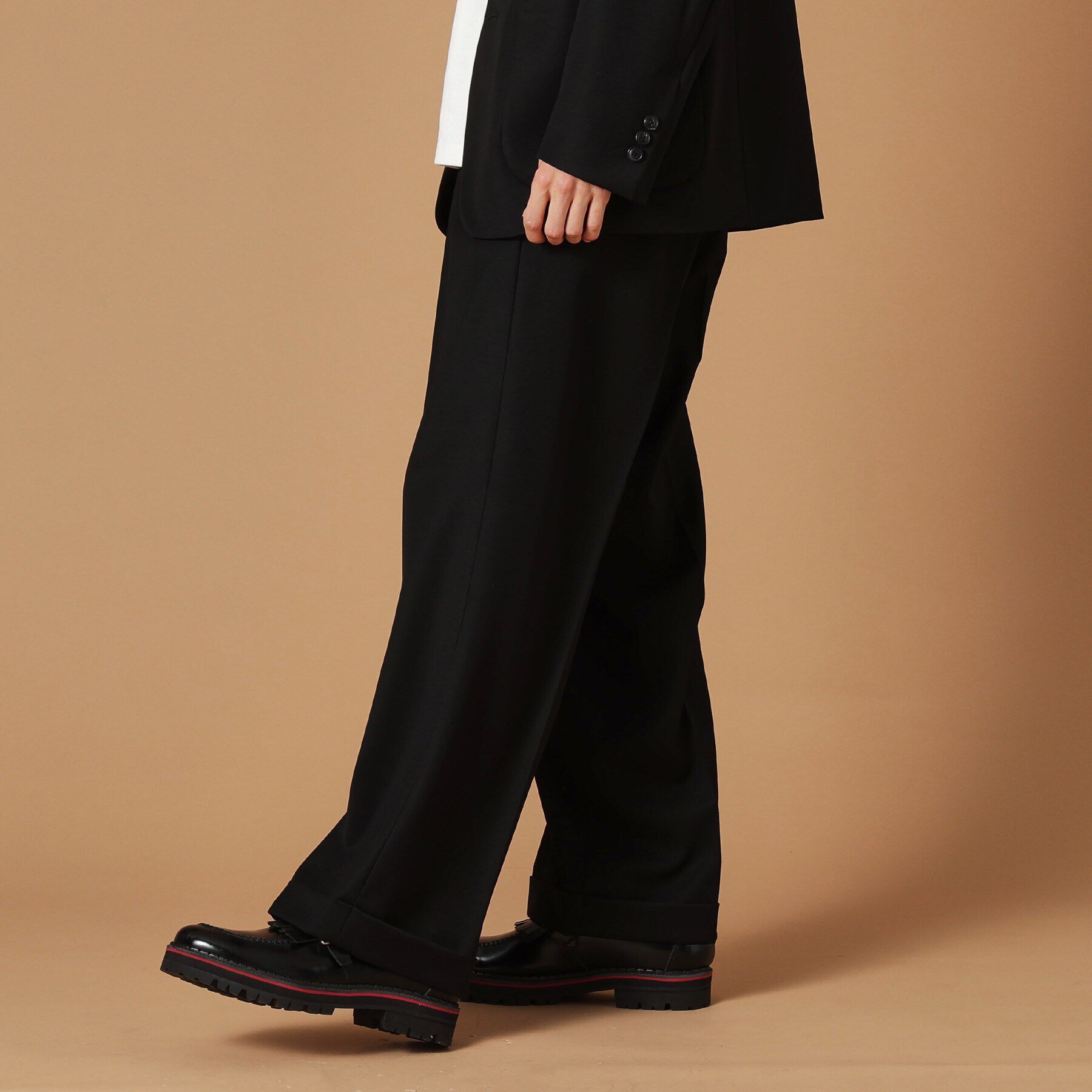 40CARATS&525「ギャバジンワイドパンツ」|その他|