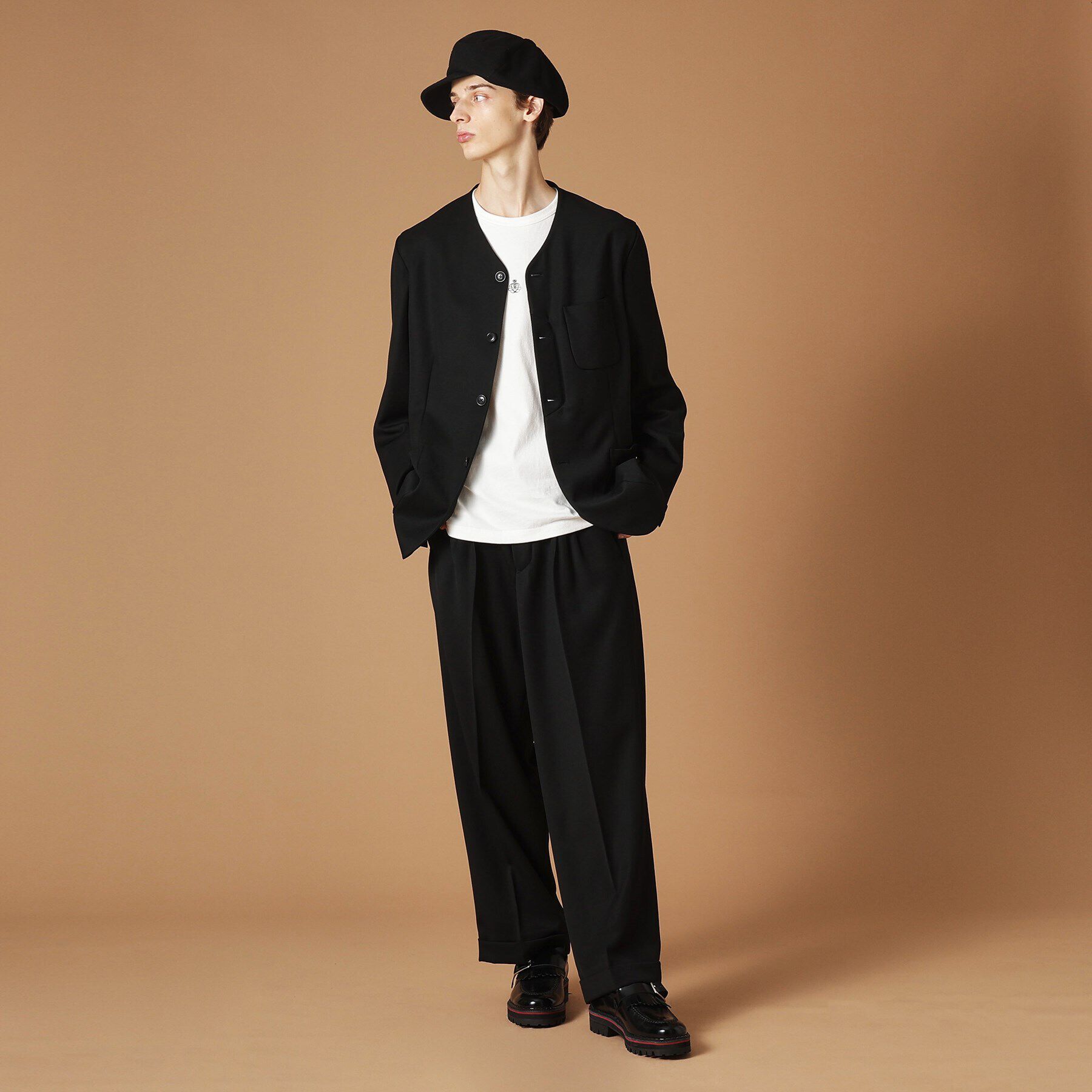 40CARATS&525「ギャバジンワイドパンツ」|その他|