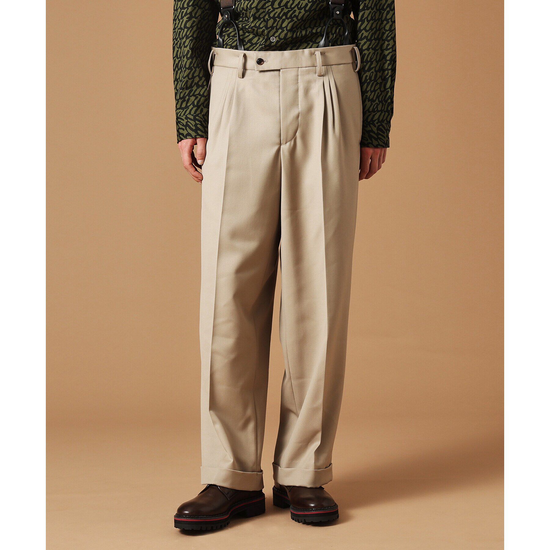 40CARATS&525「ギャバジンワイドパンツ」|その他|