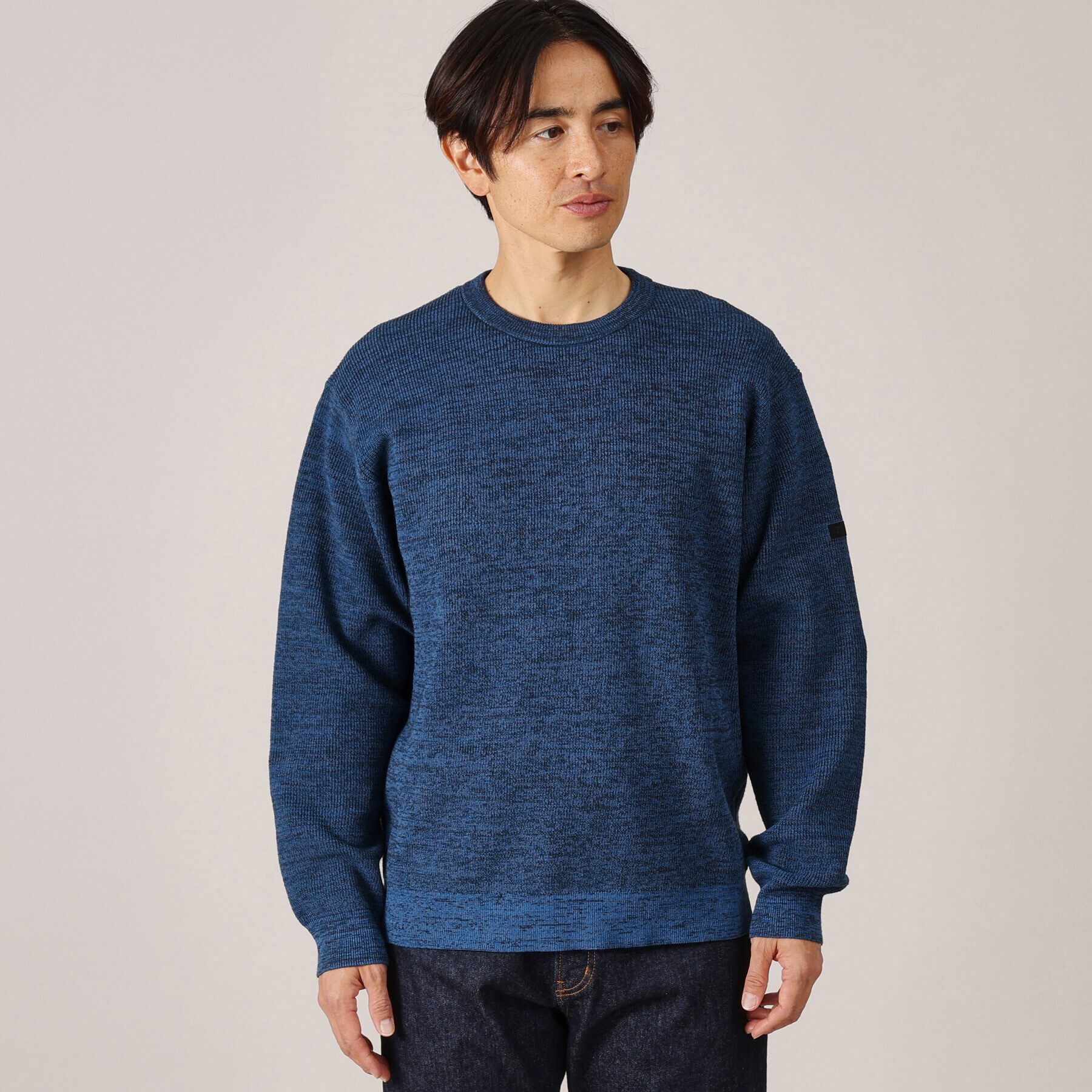 TAKEO KIKUCHI「メランジプルオーバーニット」|ニット・セーター|