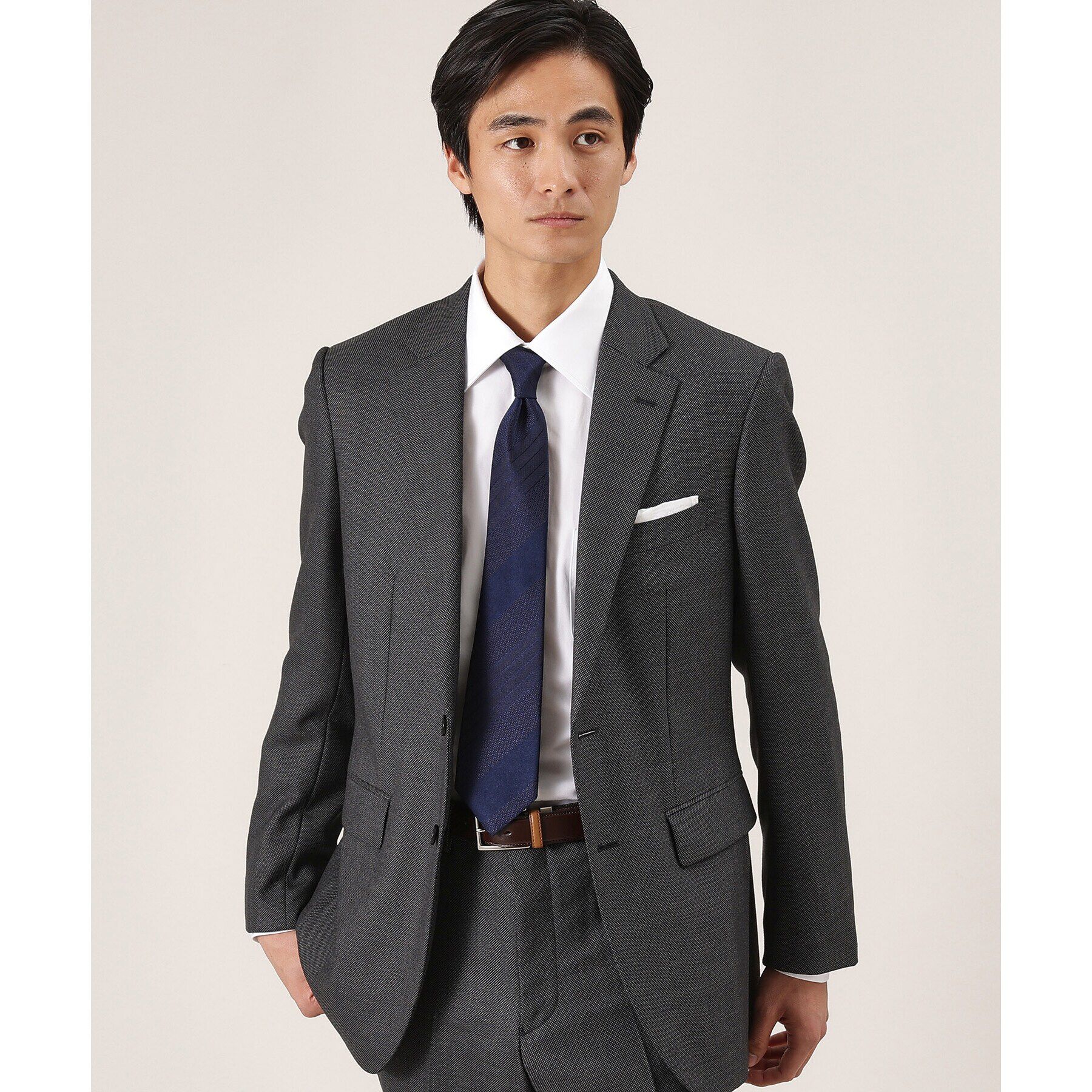 TAKEO KIKUCHI「【Made in JAPAN】番千鳥（つがいちどり）ERIシルク ネクタイ」|ネクタイ・蝶ネクタイ|