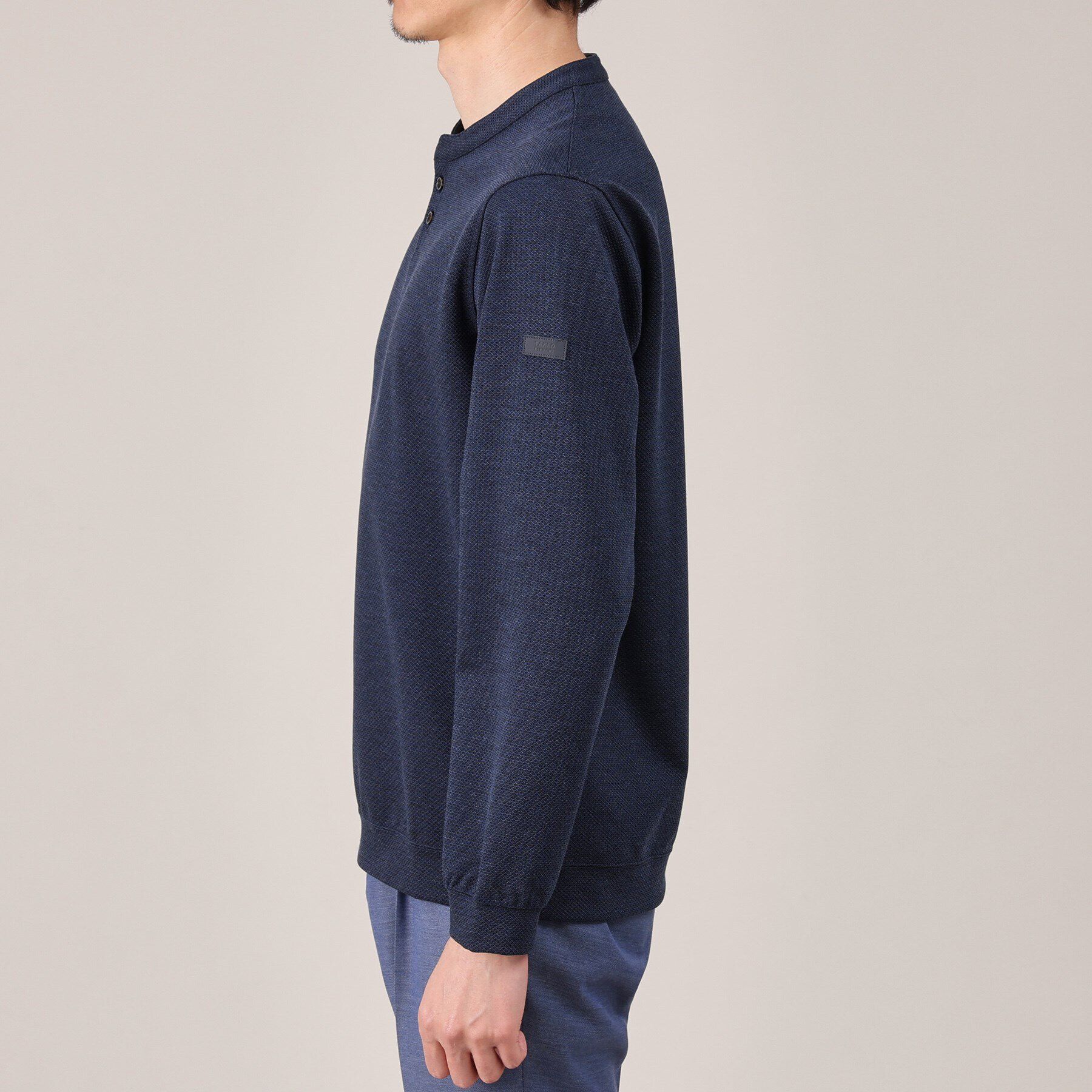 TAKEO KIKUCHI「メランジ ハニカム プルーバー」|Tシャツ・カットソー|