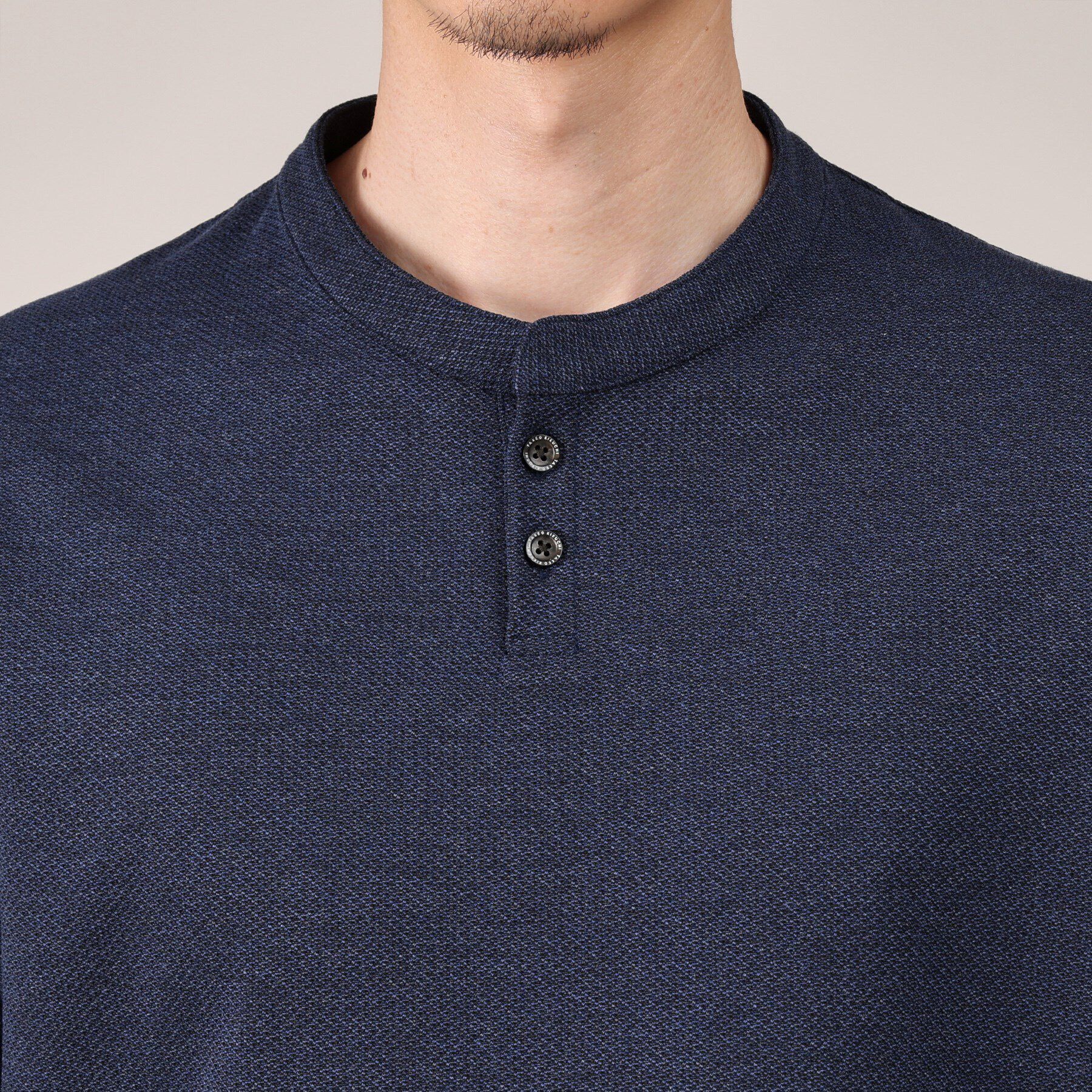 TAKEO KIKUCHI「メランジ ハニカム プルーバー」|Tシャツ・カットソー|