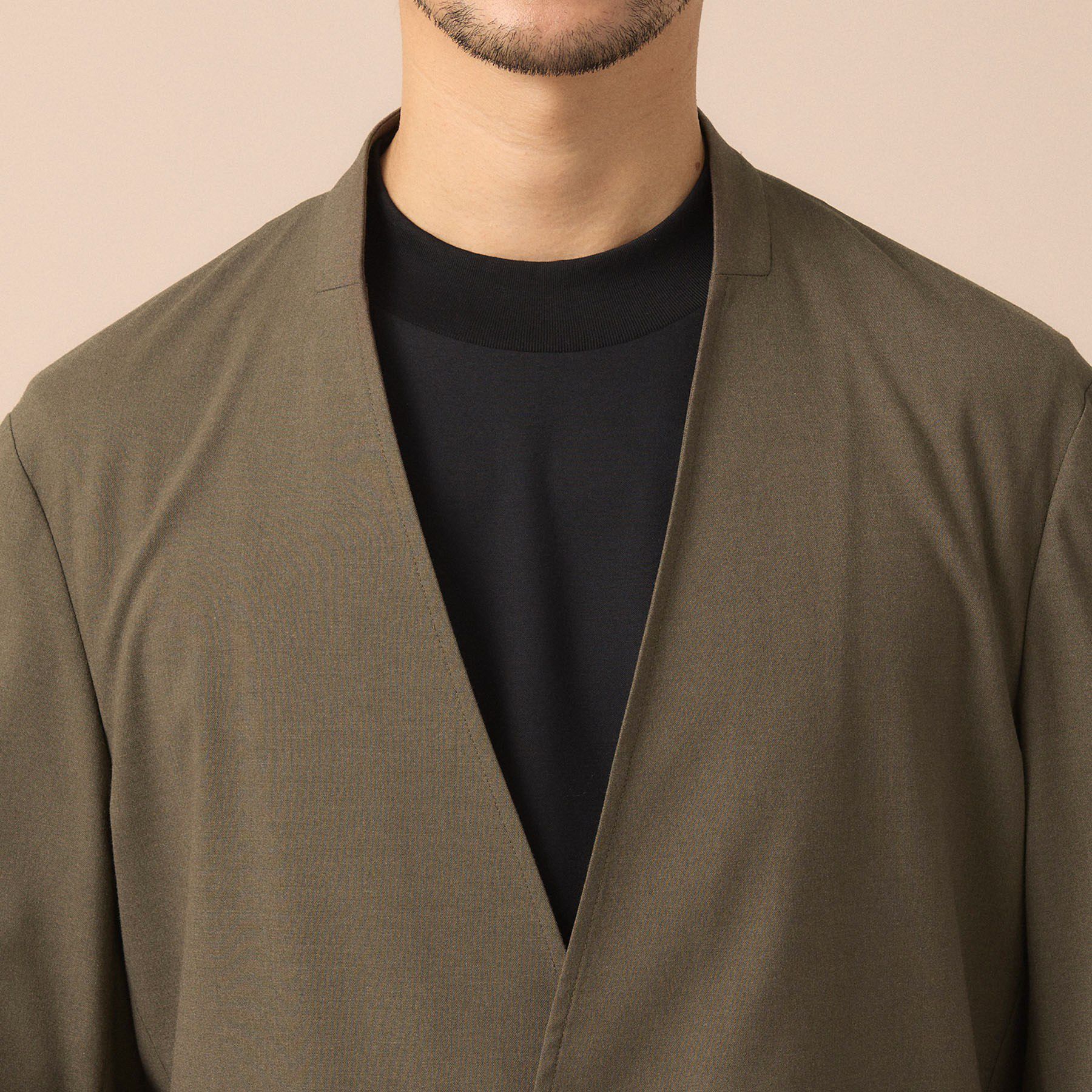 TAKEO KIKUCHI「【ON／OFF兼用】ノーカラージャケット」|ノーカラージャケット|