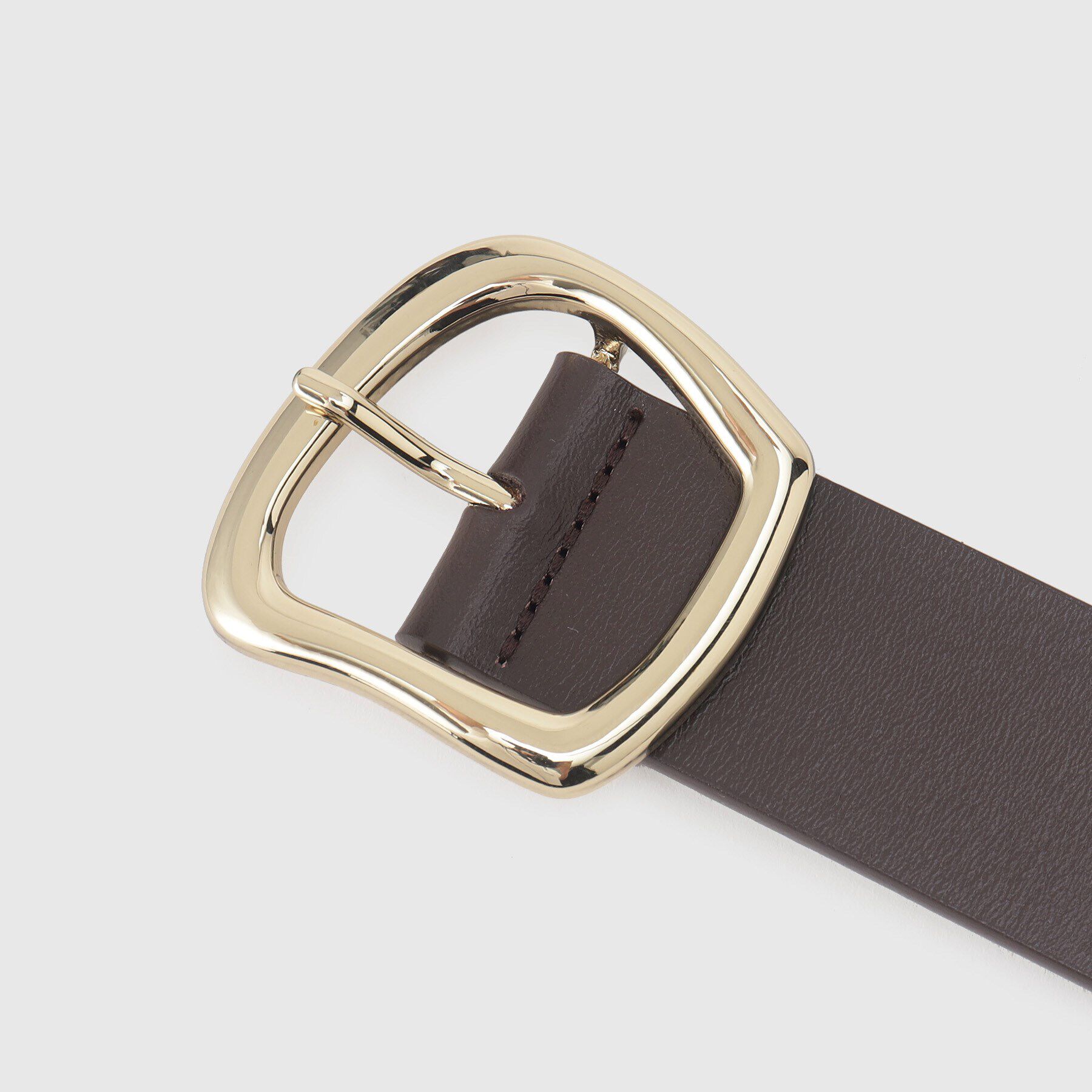 OPAQUE.CLIP「変形メタル幅広ベルト」|ベルト|