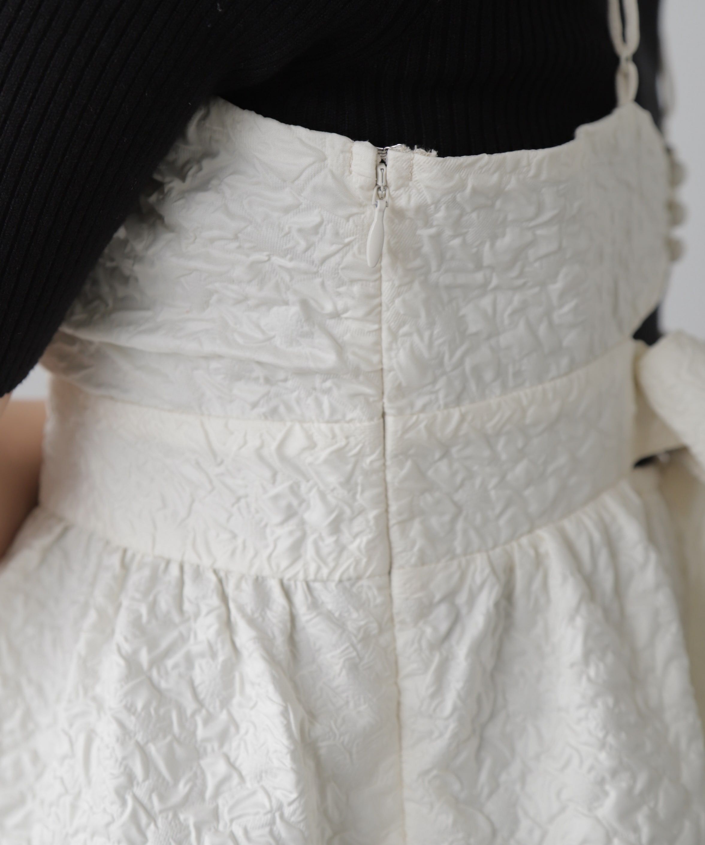  「エンボスシャーリングキャミソール」|シャツ・ブラウス|