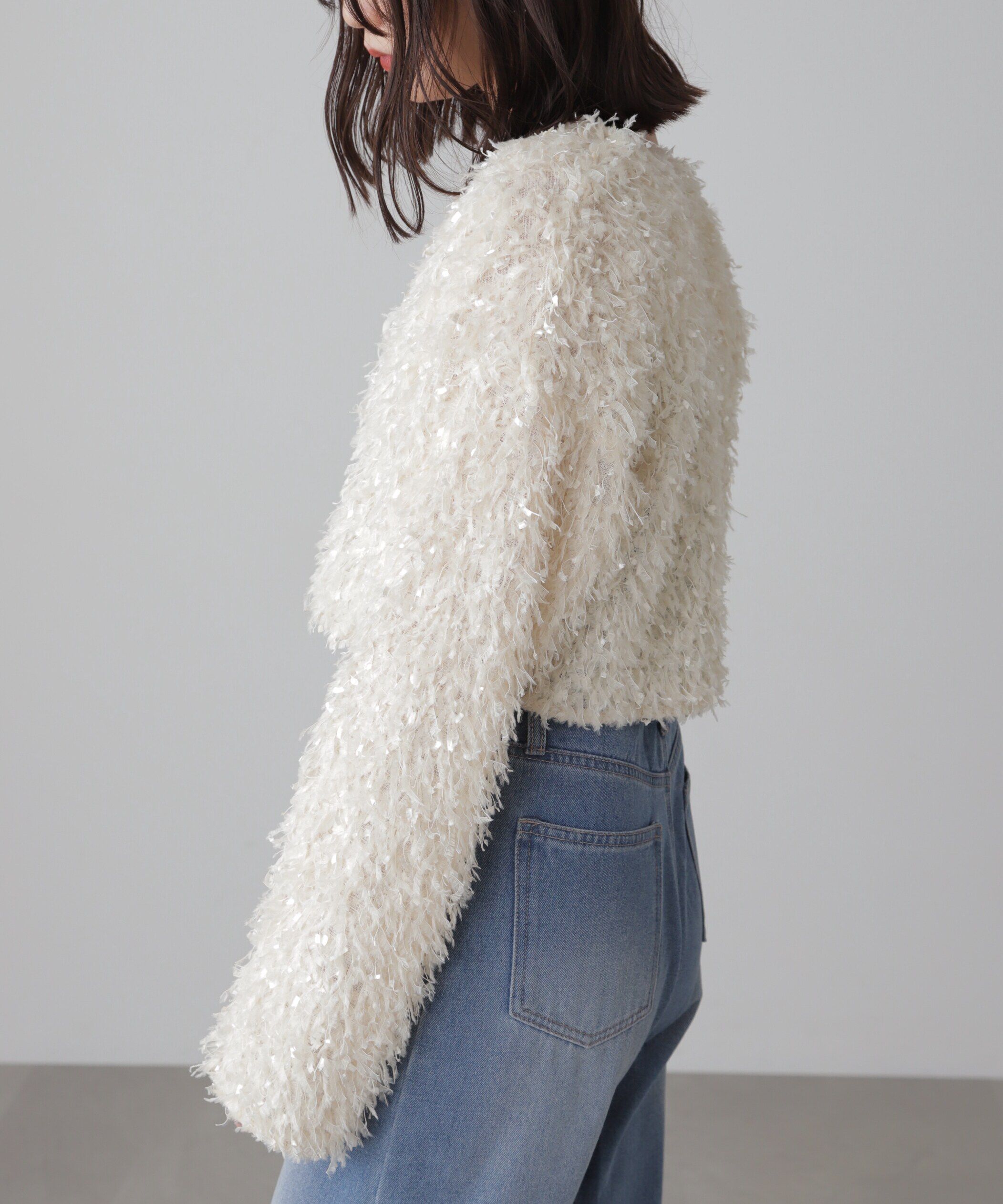  「フェザーライクカーディガン」|シャツ・ブラウス|