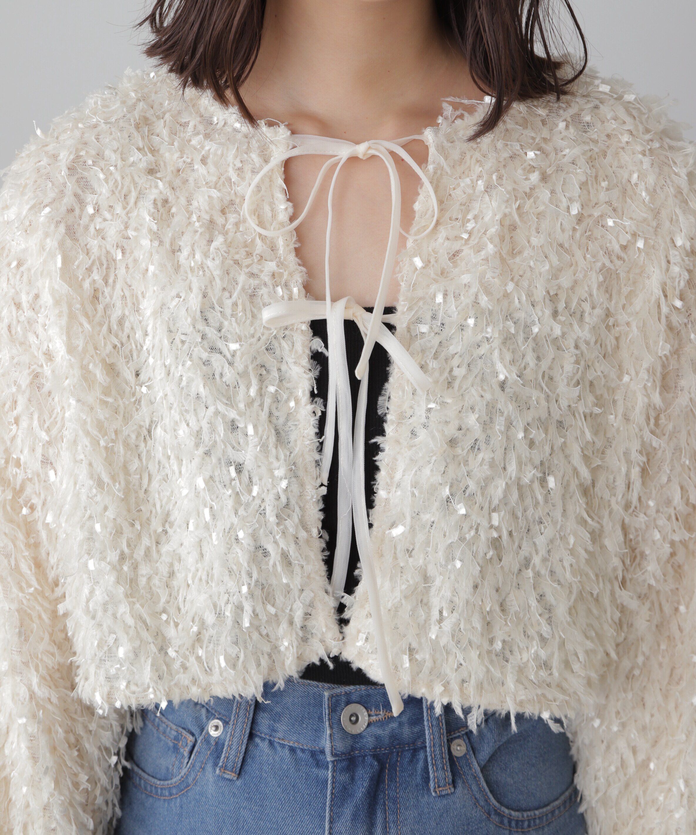  「フェザーライクカーディガン」|シャツ・ブラウス|