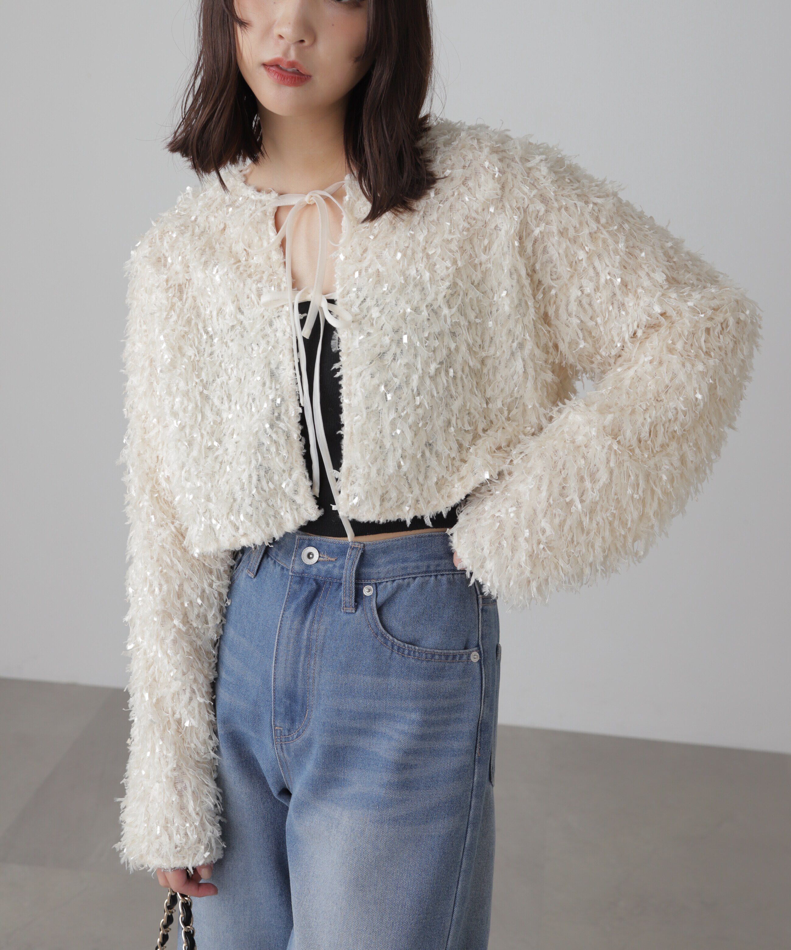  「フェザーライクカーディガン」|シャツ・ブラウス|