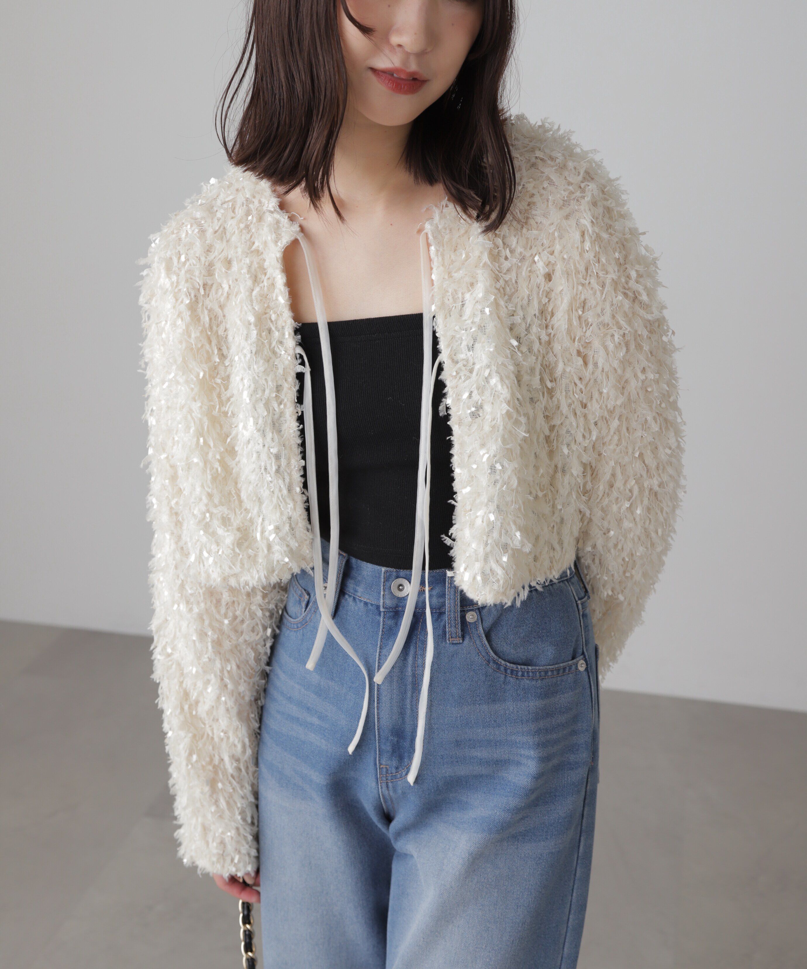  「フェザーライクカーディガン」|シャツ・ブラウス|