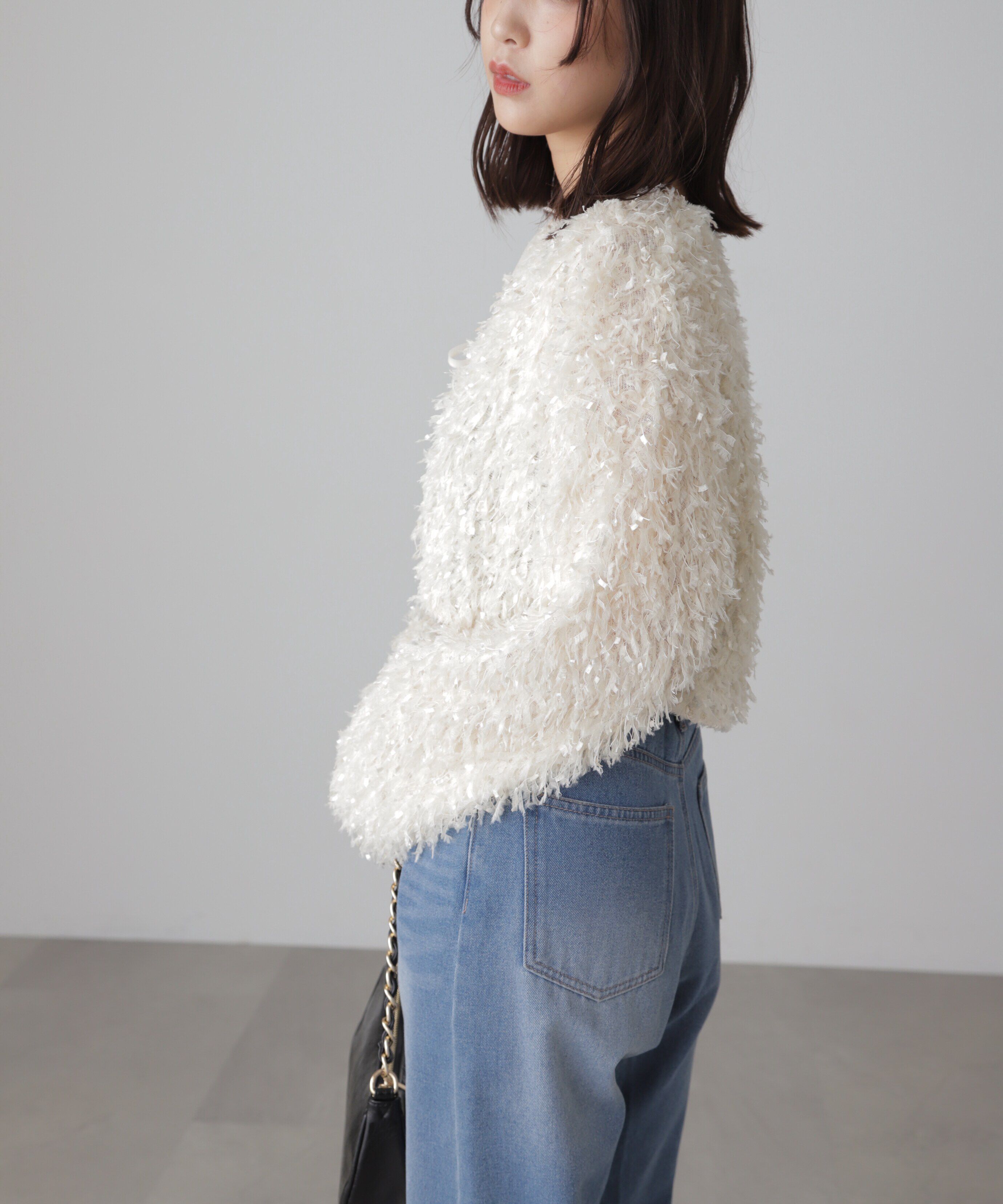  「フェザーライクカーディガン」|シャツ・ブラウス|