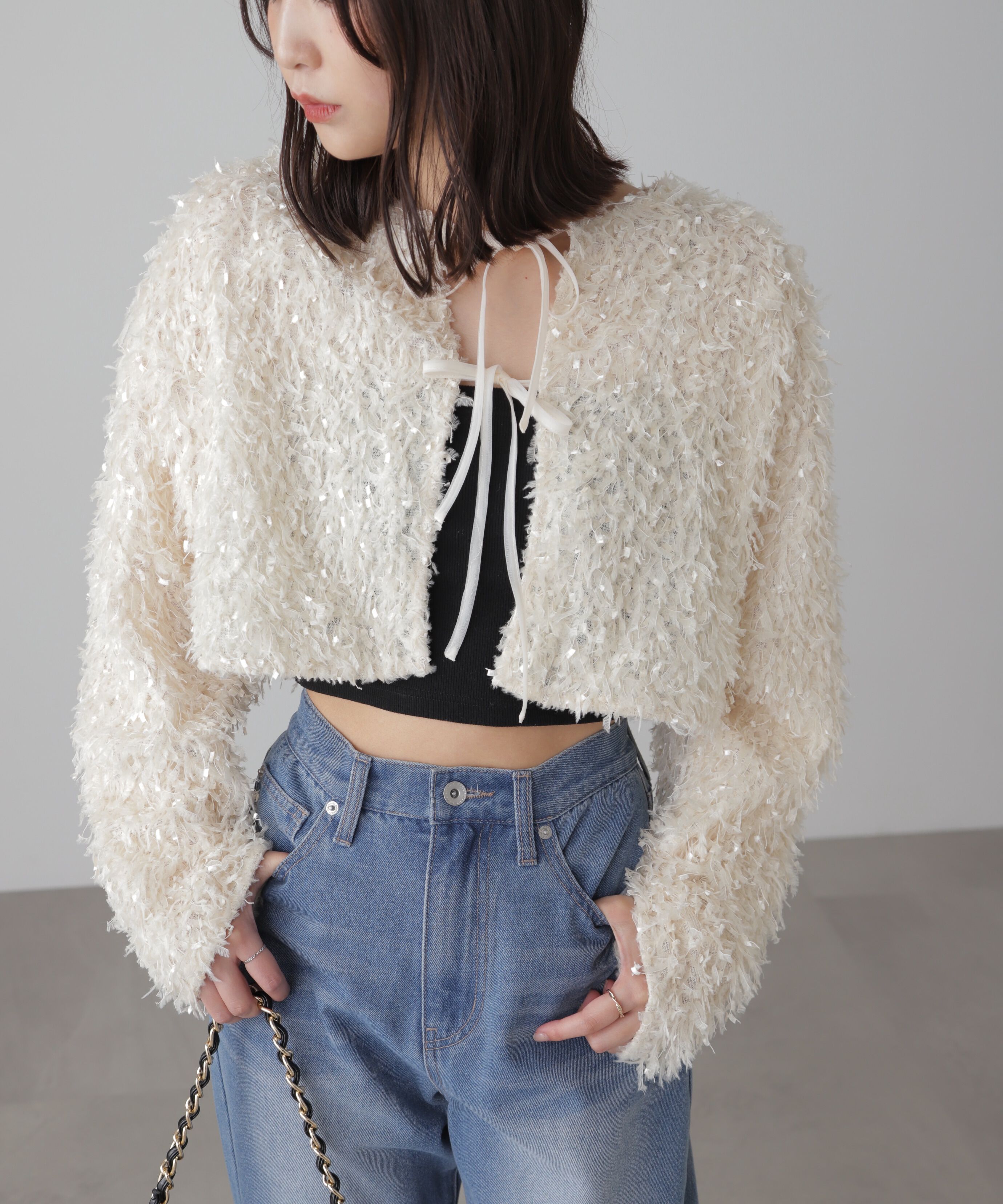  「フェザーライクカーディガン」|シャツ・ブラウス|