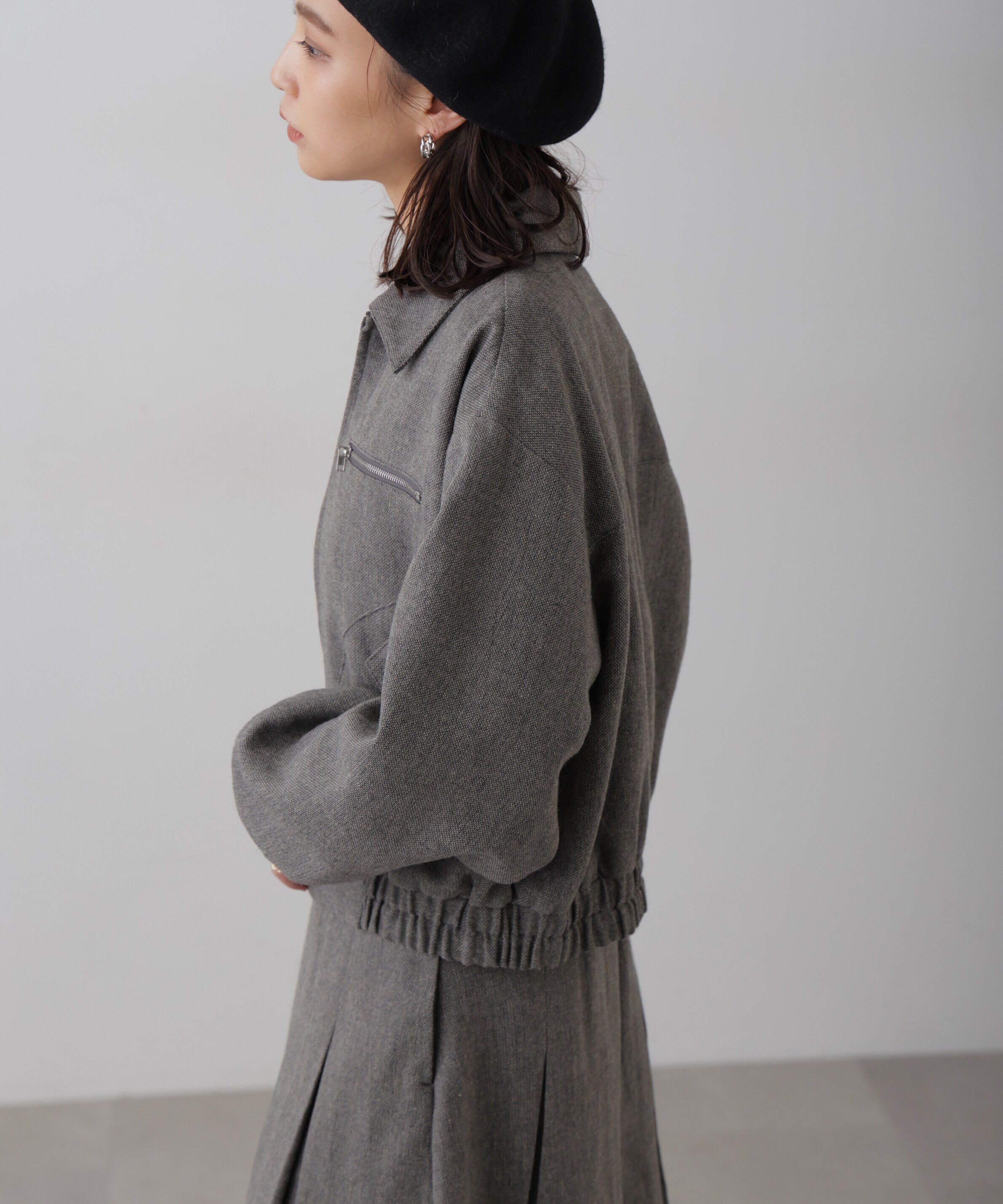  「ジップブルゾン」|ブルゾン・スタジャン|