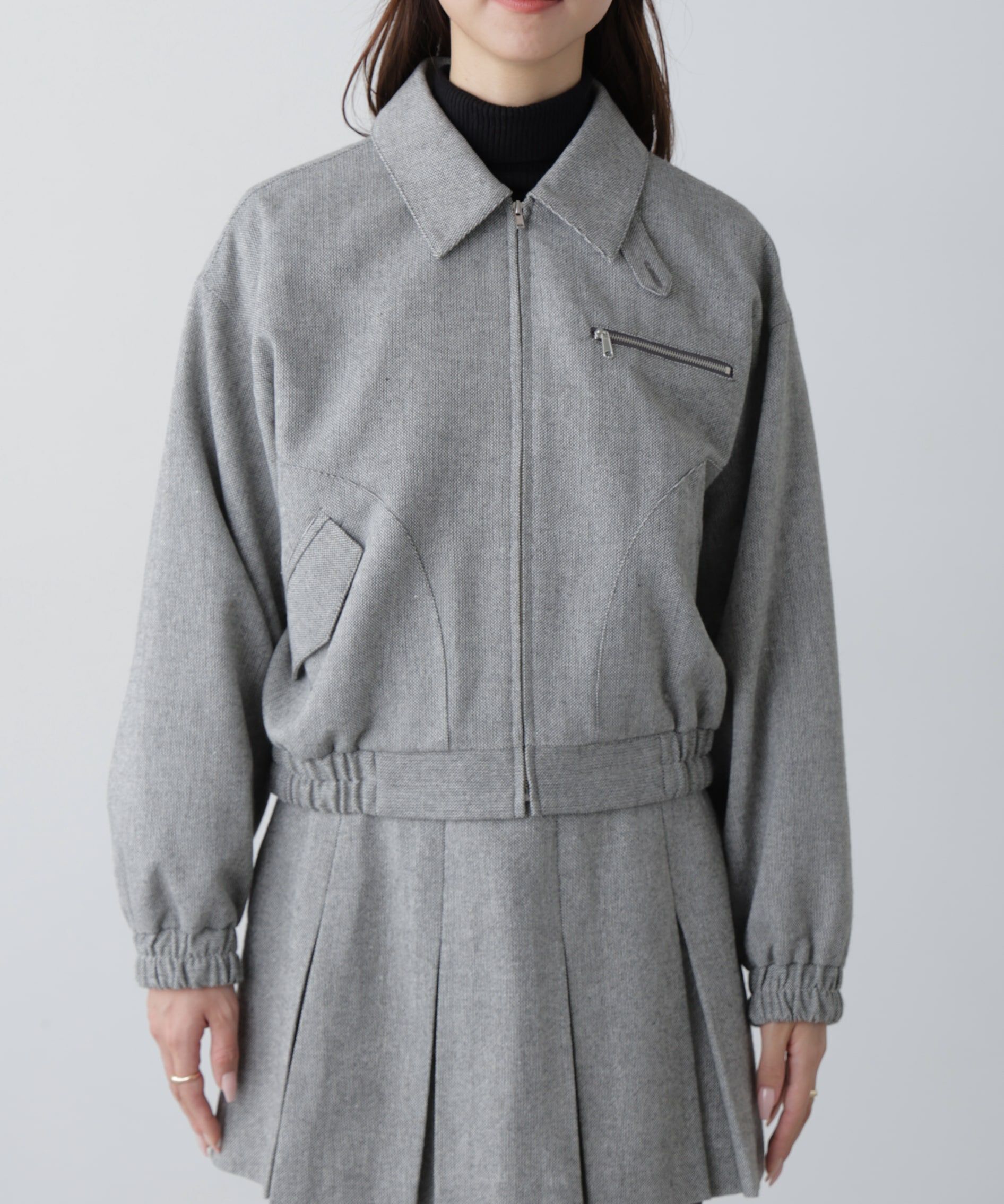  「ジップブルゾン」|ブルゾン・スタジャン|