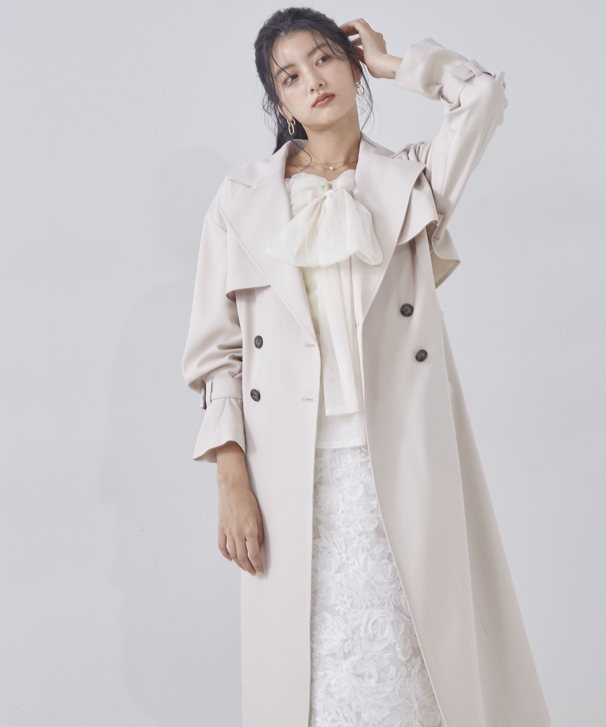 PROPORTION BODY DRESSING「ベーシックロングトレンチ」|その他|