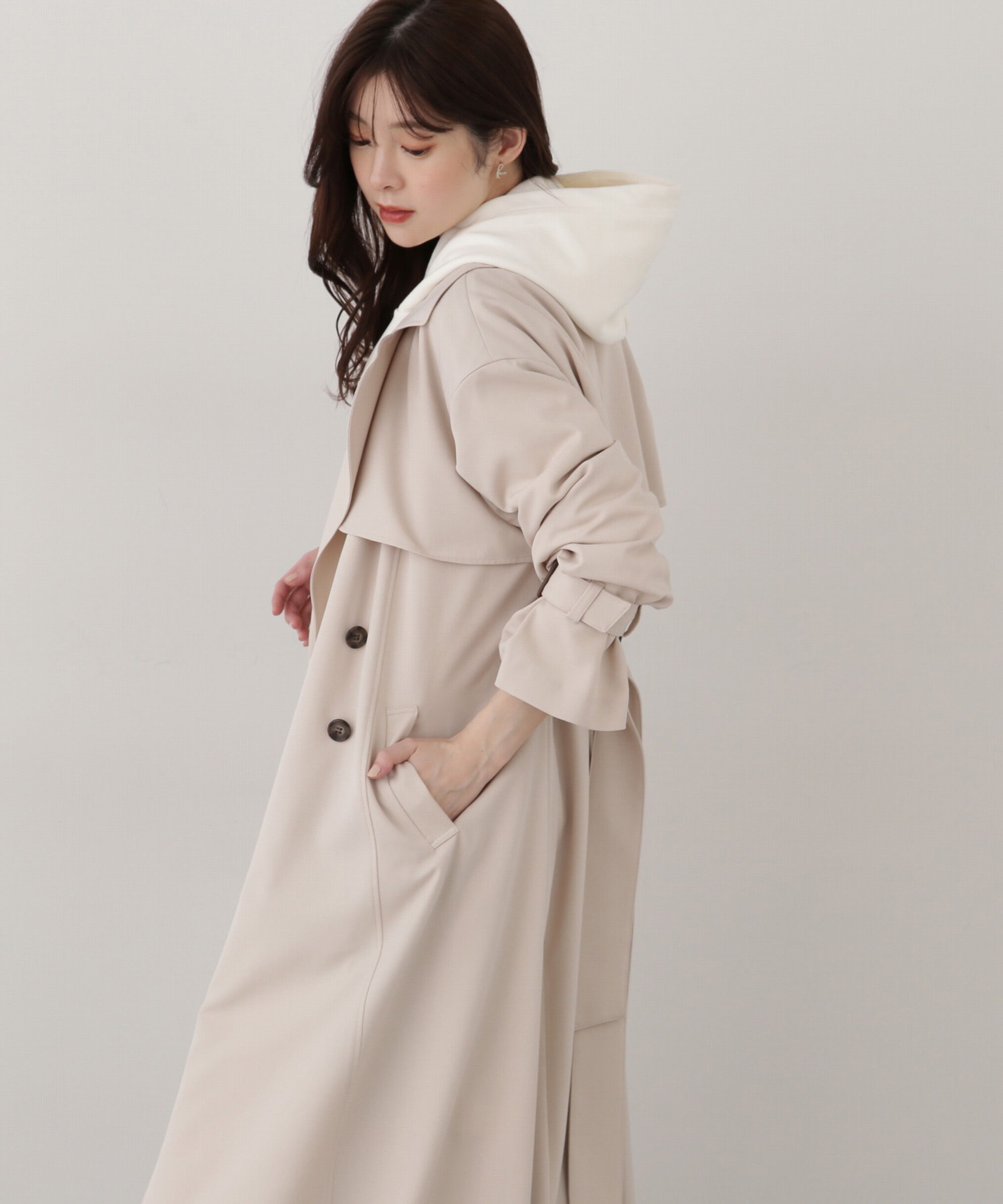 PROPORTION BODY DRESSING「ベーシックロングトレンチ」|その他|