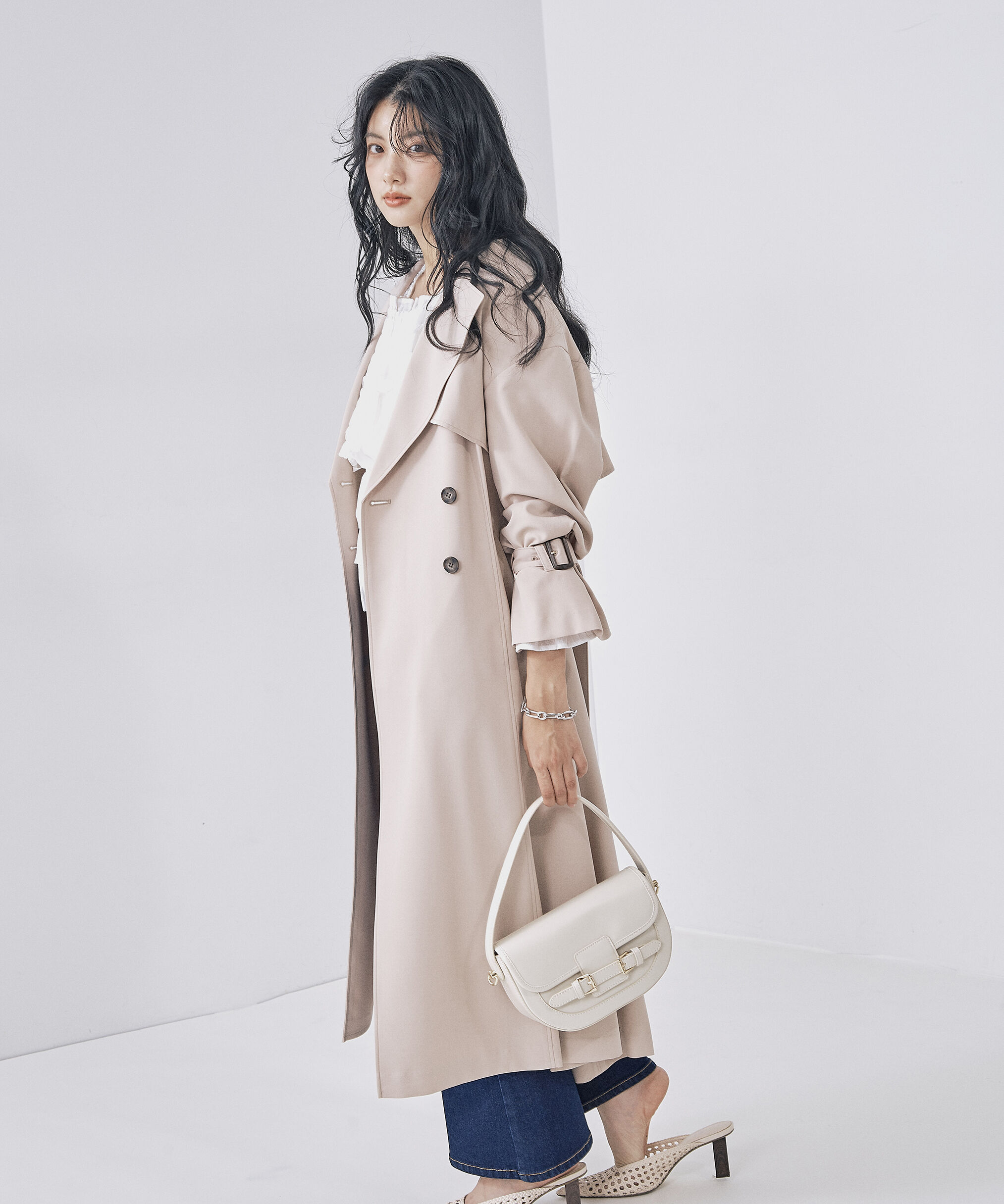 PROPORTION BODY DRESSING「ベーシックロングトレンチ」|その他|