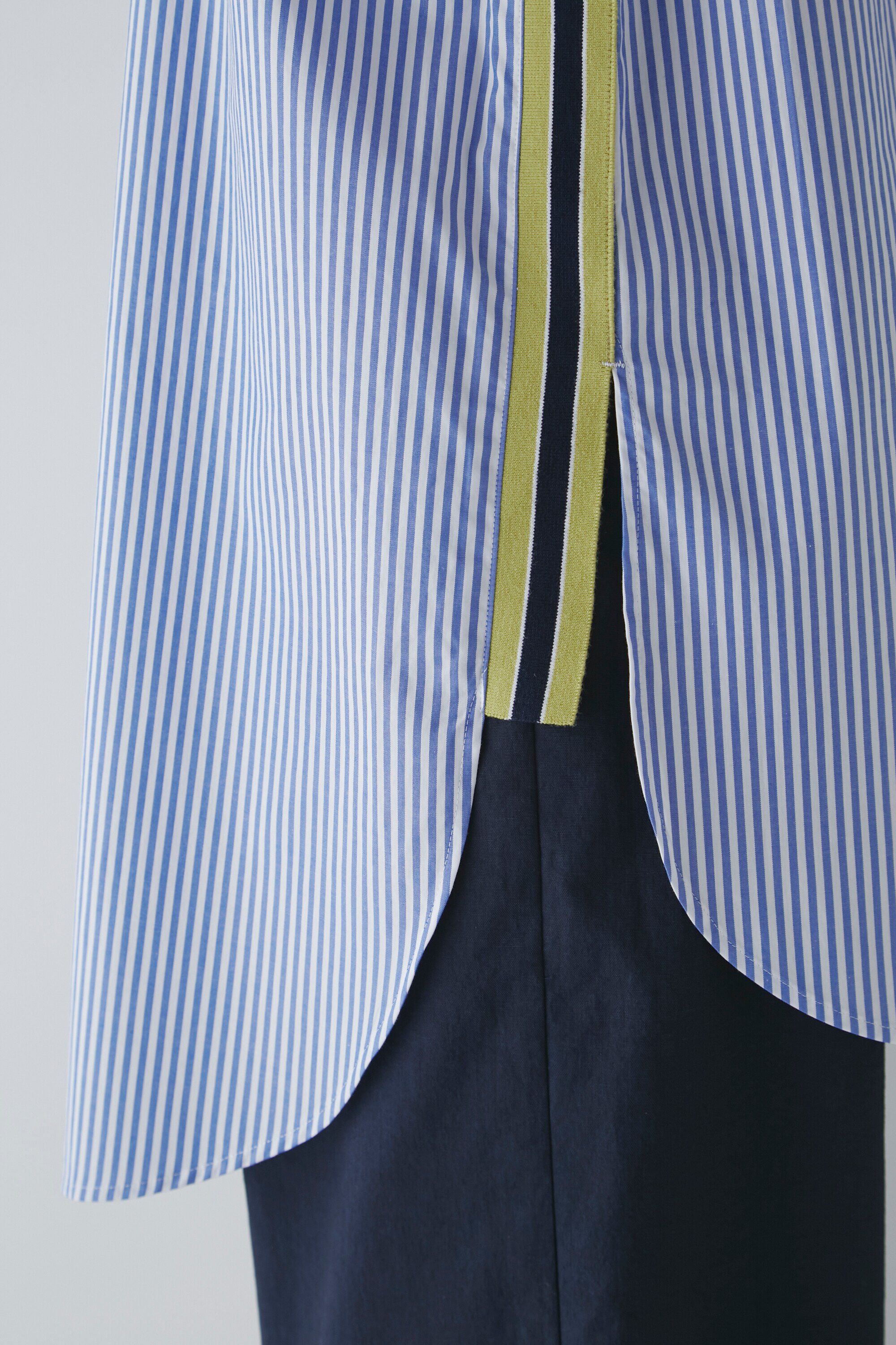  「◆スポーティストライプブラウス」|シャツ・ブラウス|