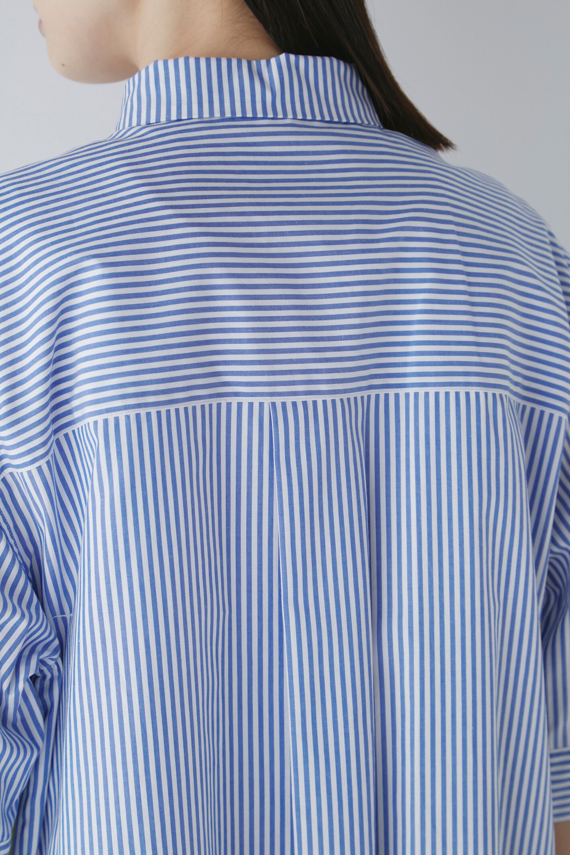  「◆スポーティストライプブラウス」|シャツ・ブラウス|