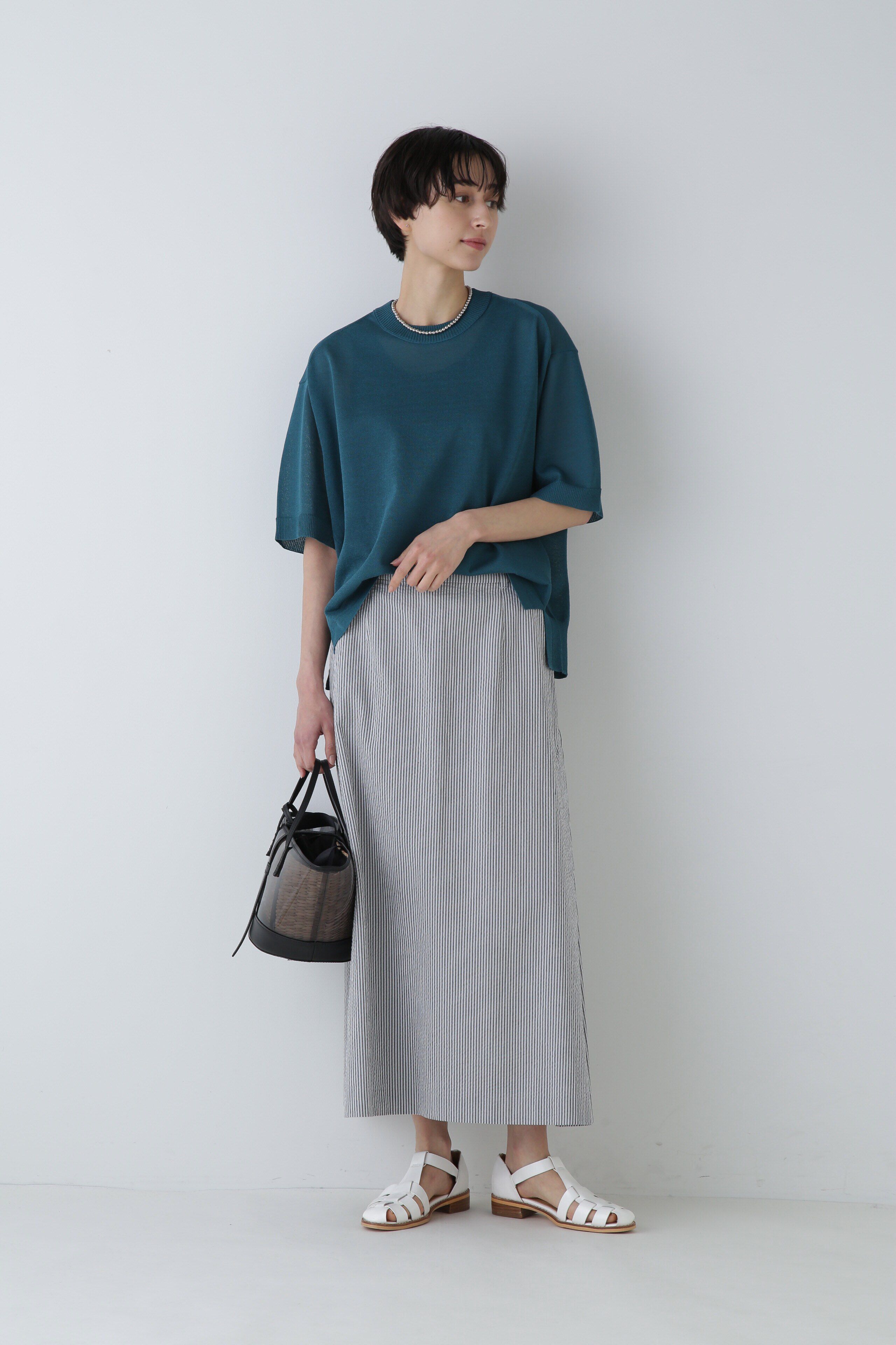  「◆シアーハイゲージニットプルオーバー」|ニット・セーター|