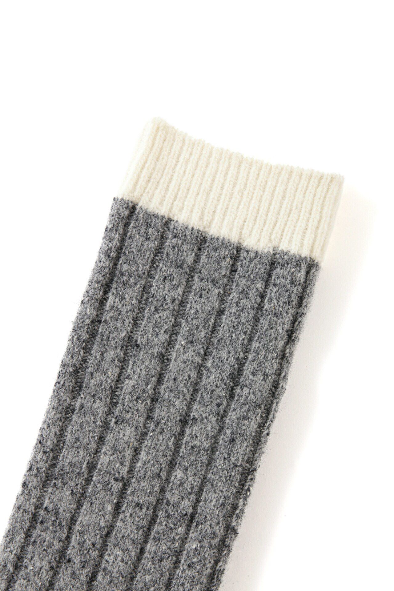 MARGARET HOWELL「WOOL SILK NEP YARN SOCKS」|ソックス|