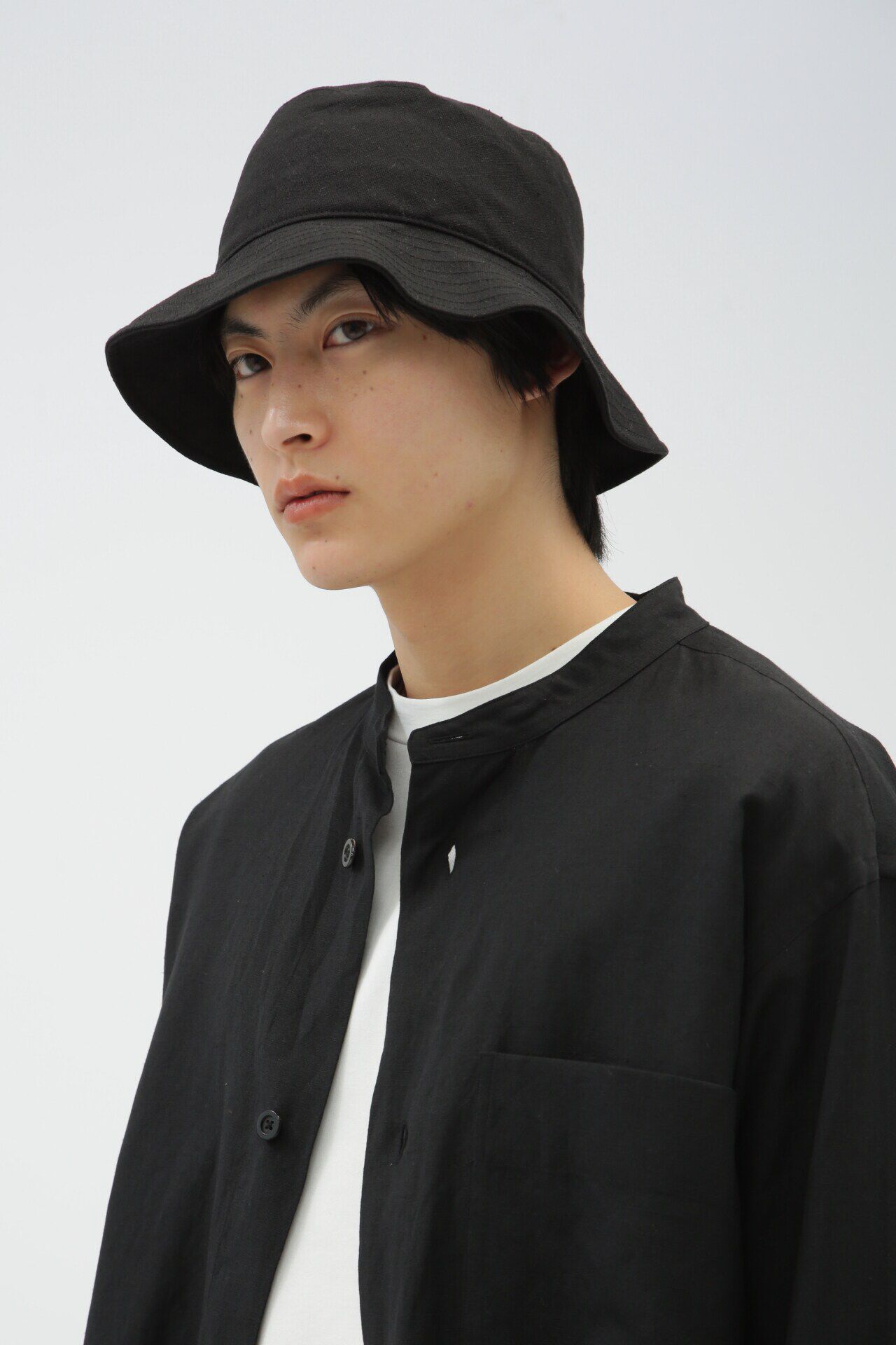 MARGARET HOWELL「LINEN CANVAS」|その他|BLACK