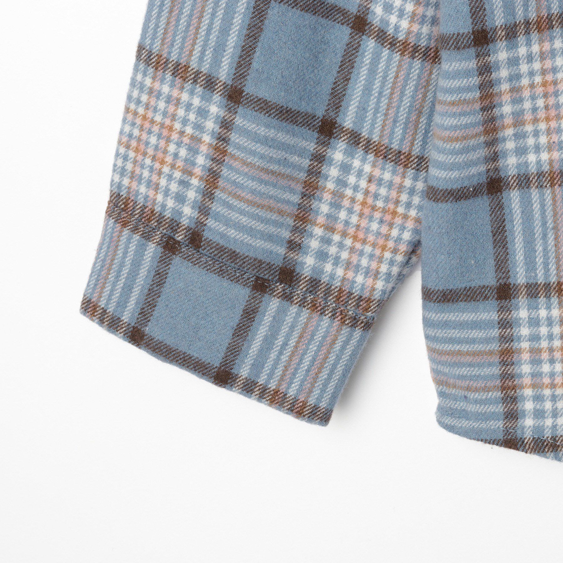 SHOO･LA･RUE「【100-150cm】チェックオーバーシャツ」|シャツ・ブラウス|