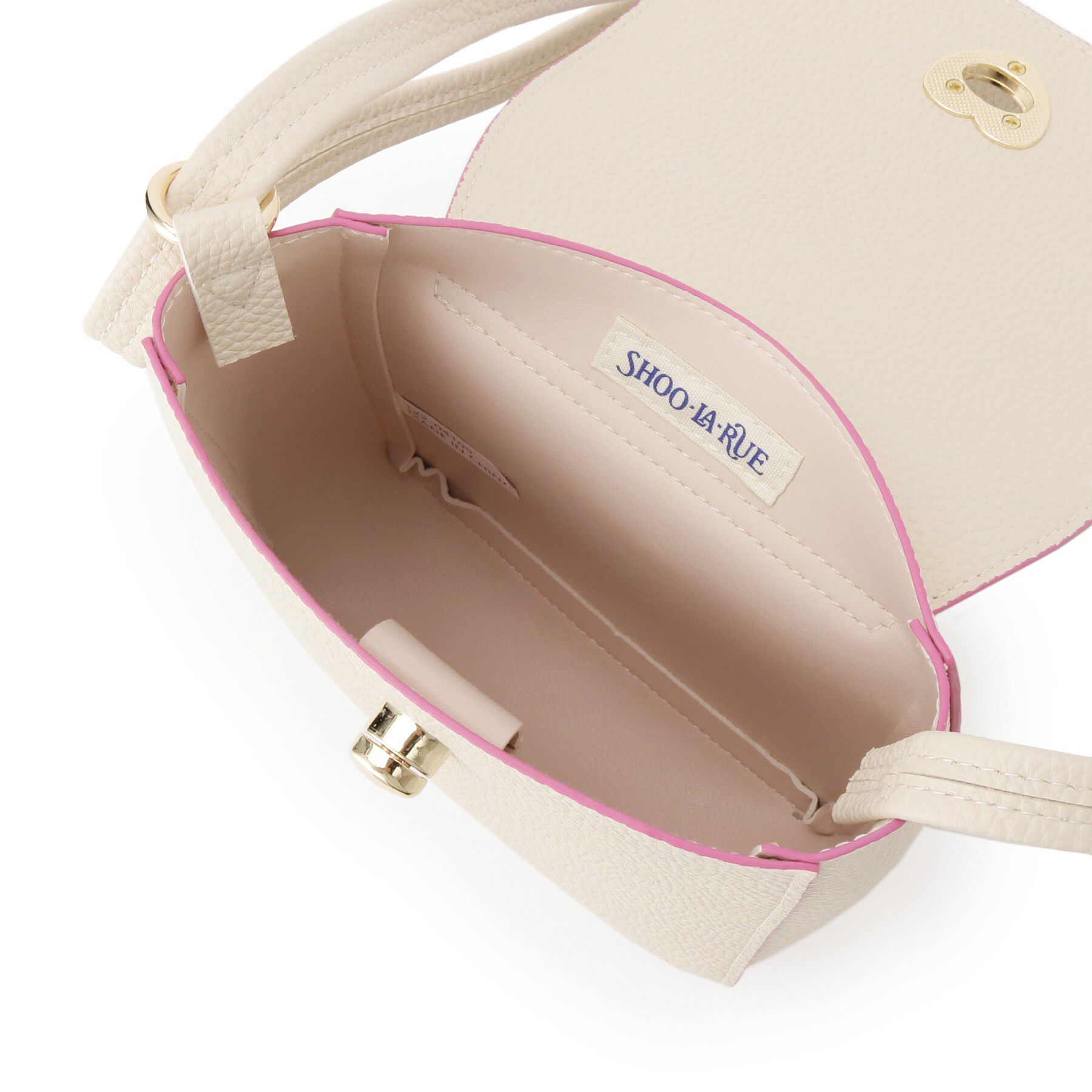 SHOO･LA･RUE「ソフトレザー調ポシェット」|ショルダー・メッセンジャー|