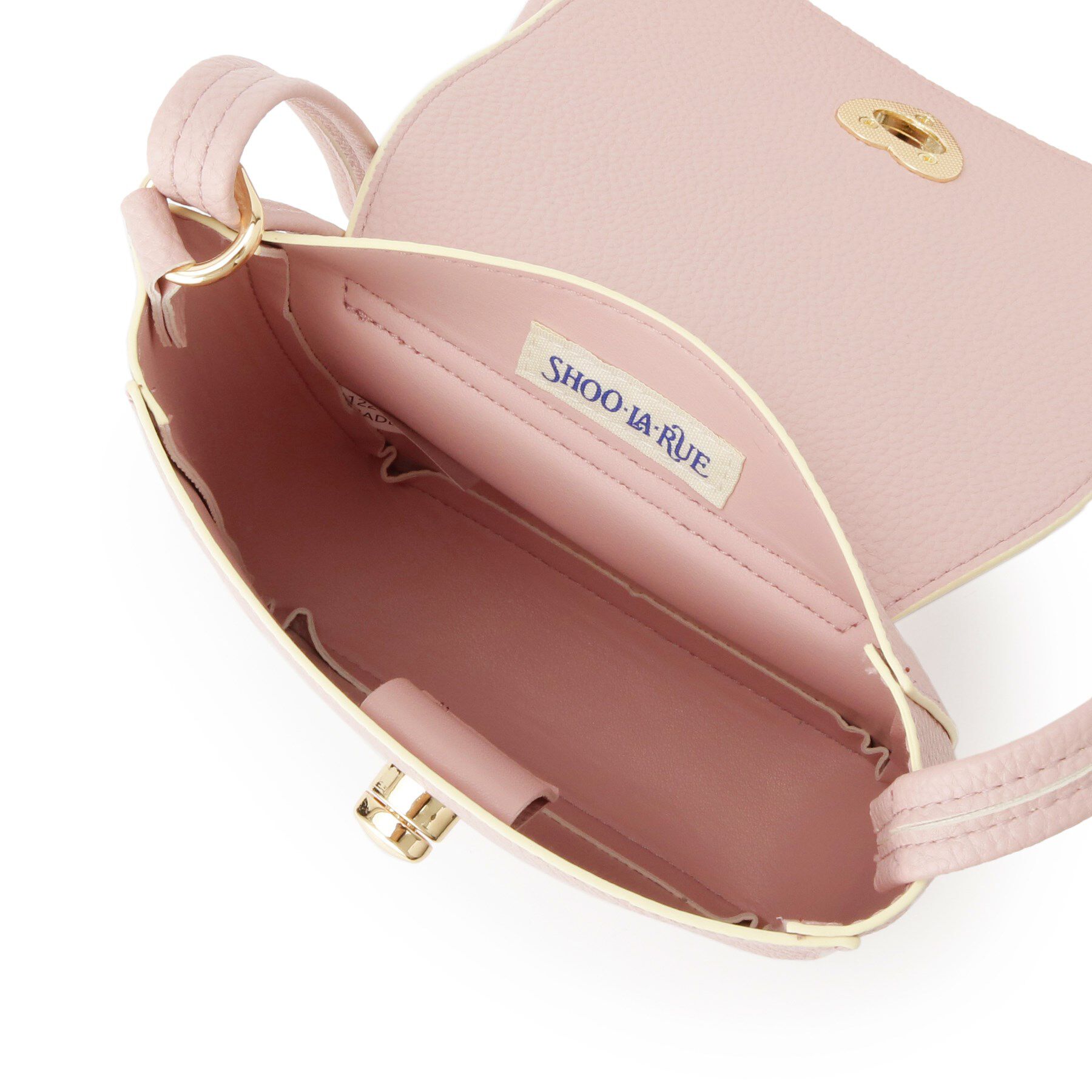 SHOO･LA･RUE「ソフトレザー調ポシェット」|ショルダー・メッセンジャー|