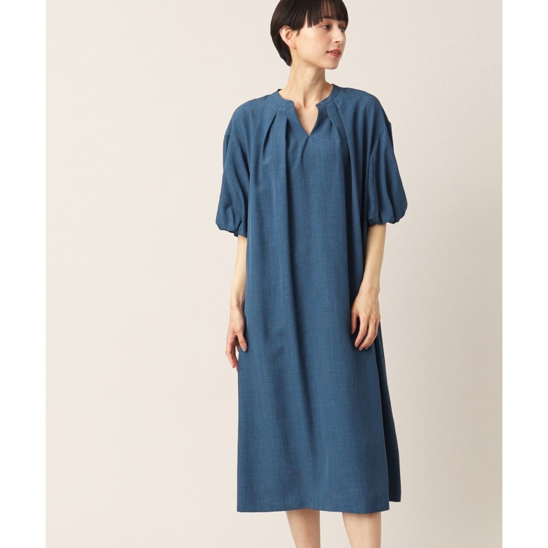 Dessin「【洗える】バルーンスリーブワンピース」|ワンピース|