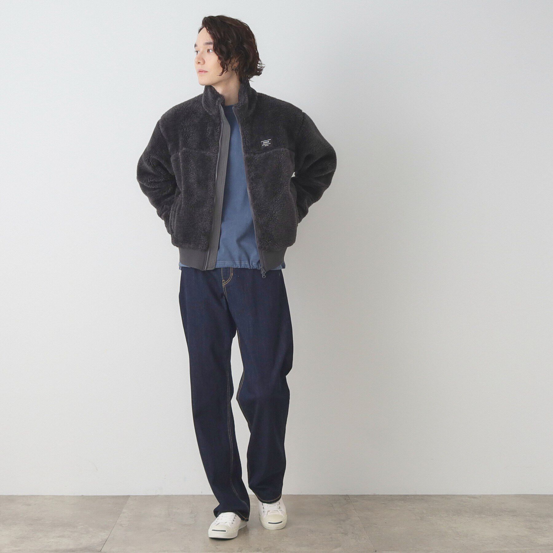 Dessin「ボアスタンドブルゾン」|ブルゾン・スタジャン|