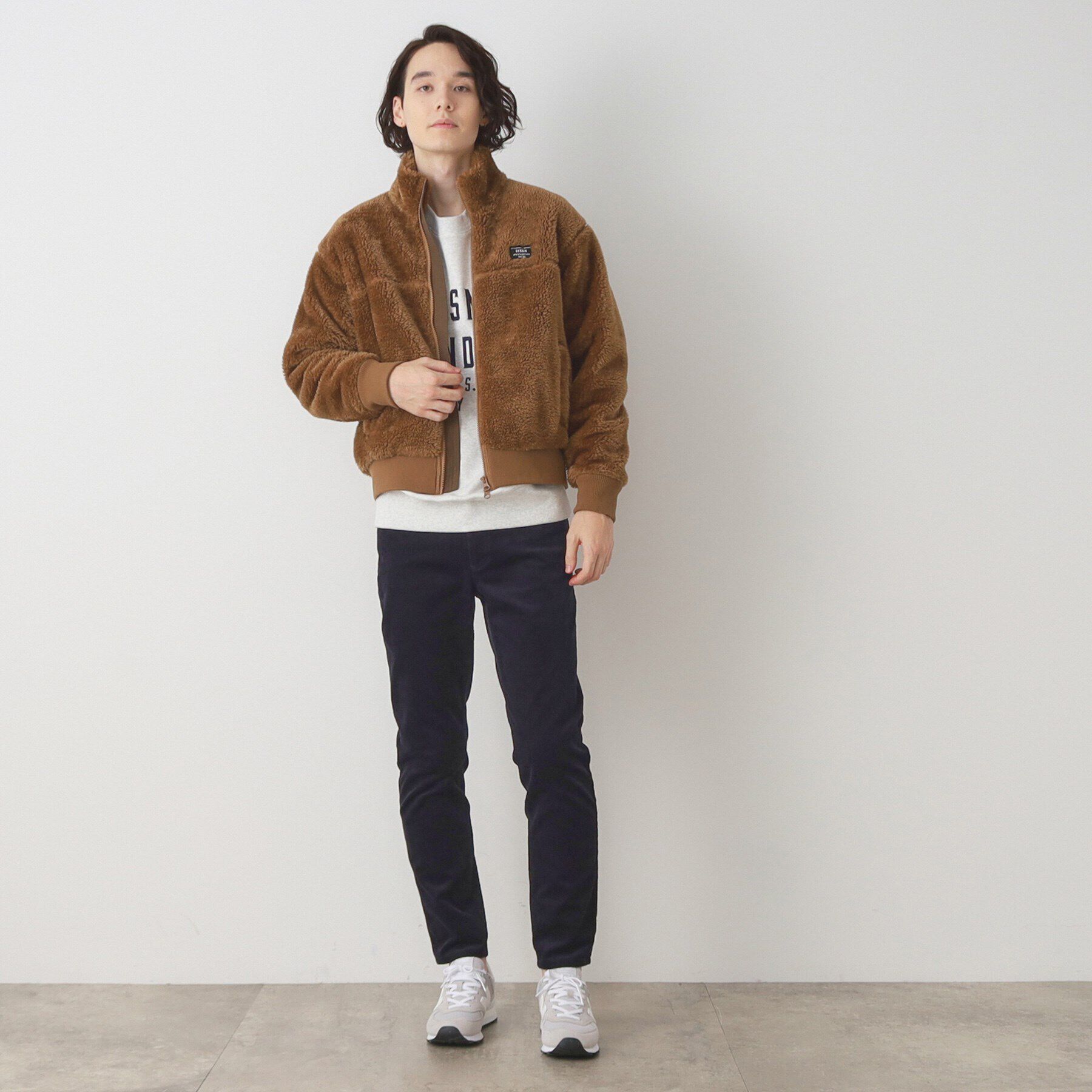 Dessin「ボアスタンドブルゾン」|ブルゾン・スタジャン|