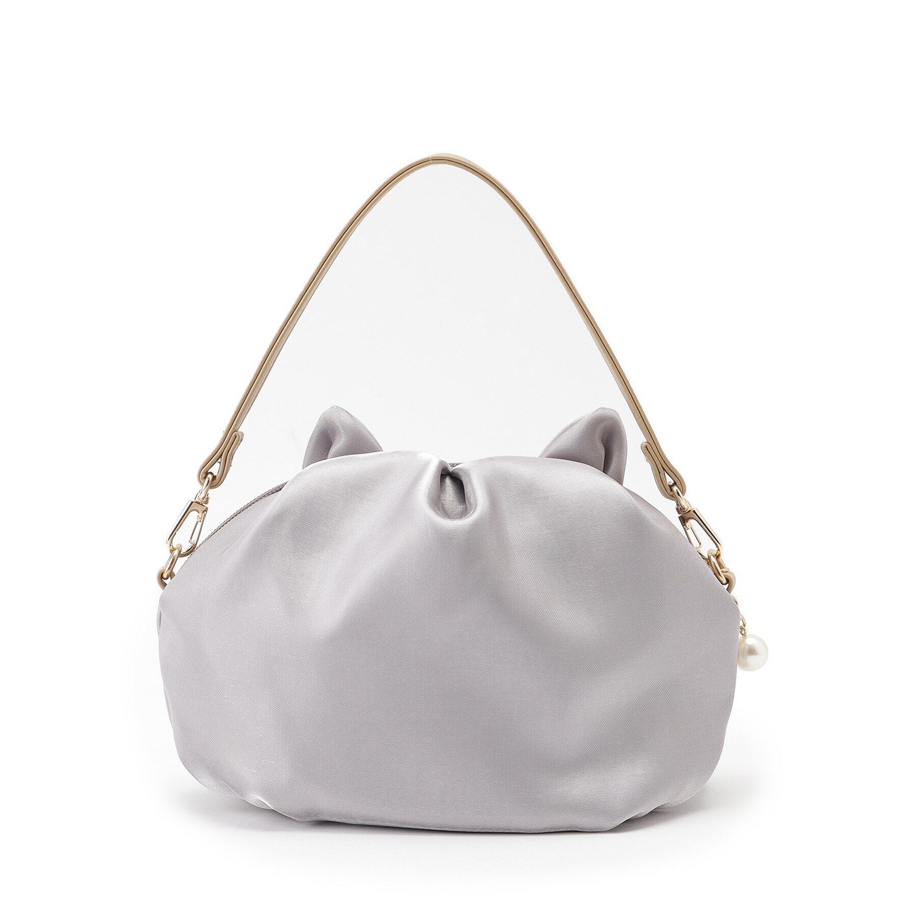 ITS&rsquo;DEMO「猫型ポーチミニトート」|ハンドバッグ|