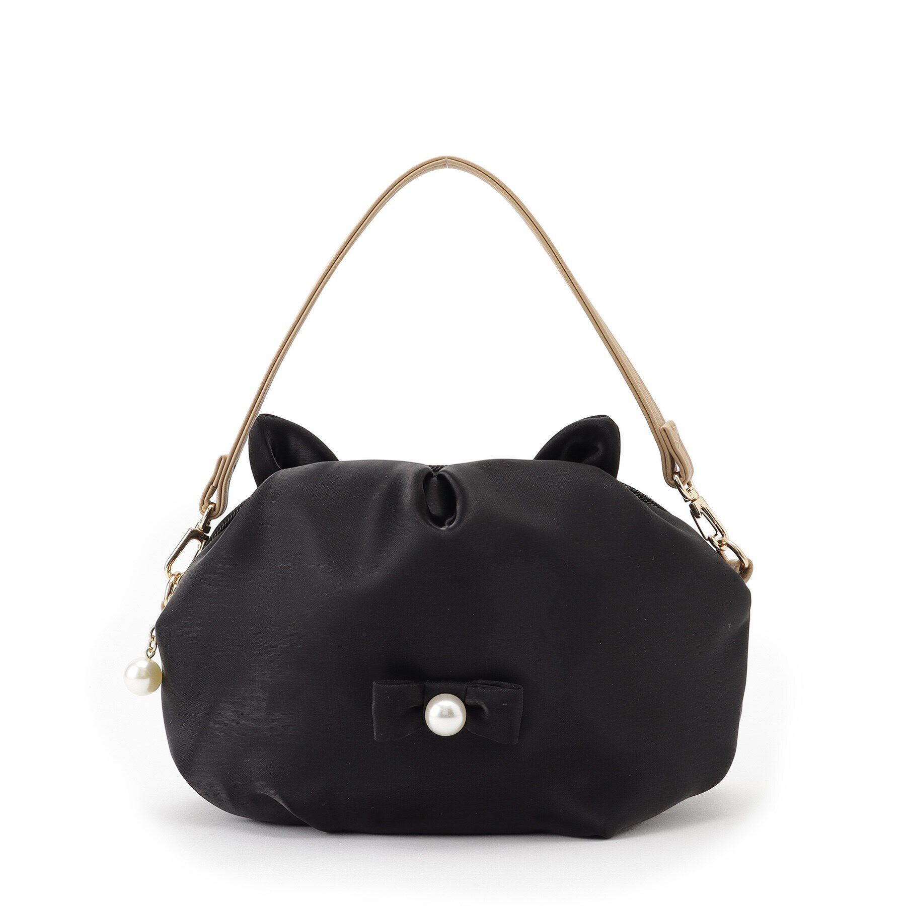 ITS&rsquo;DEMO「猫型ポーチミニトート」|ハンドバッグ|