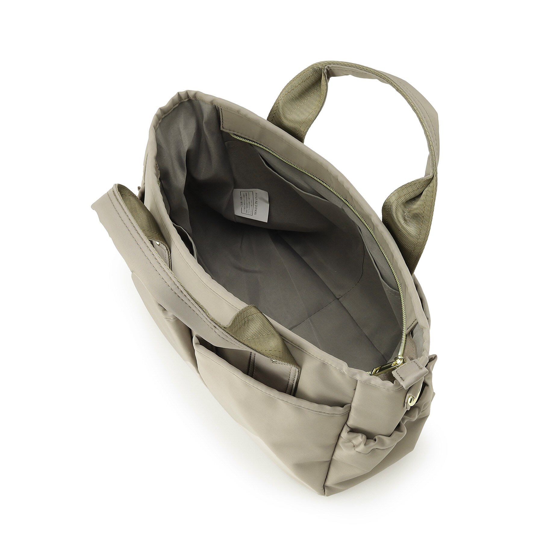 ITS&rsquo;DEMO「撥水10ポケ2WAYトート」|ハンドバッグ|